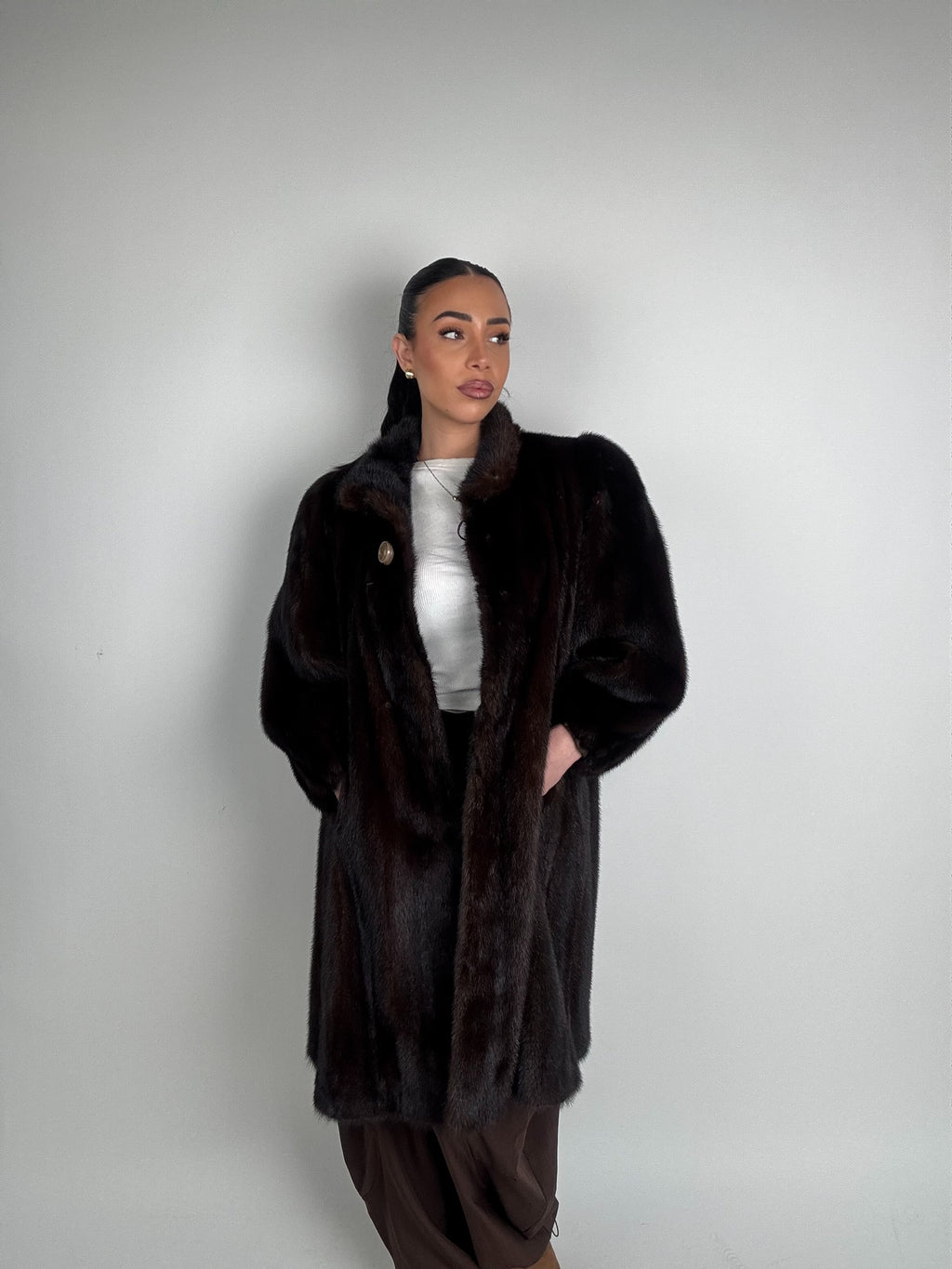 Cappotto in visone N597