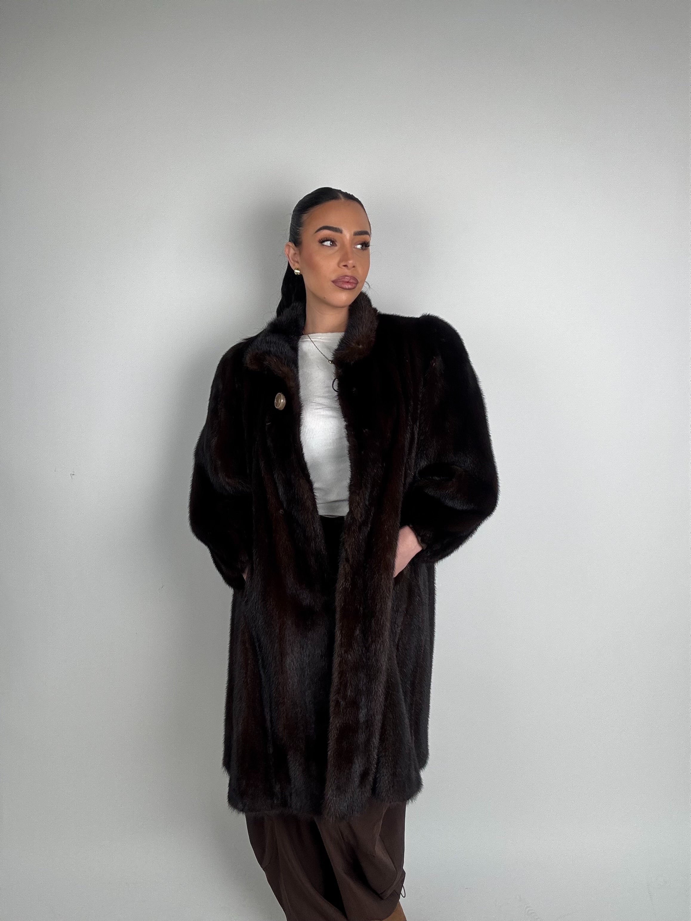 Cappotto in visone N597