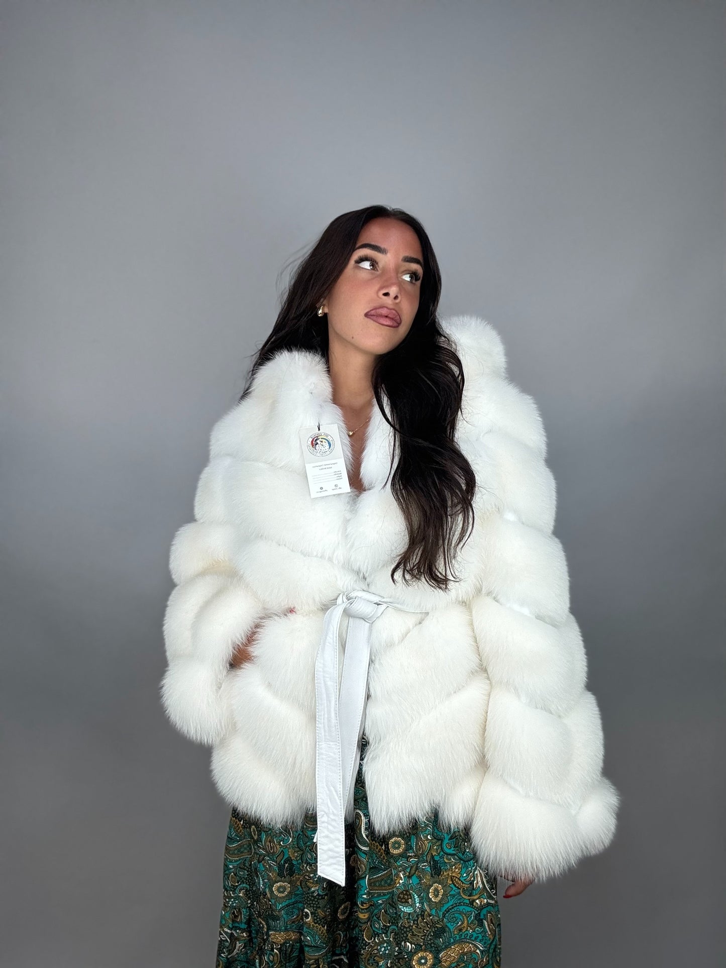 Polar fox jacket