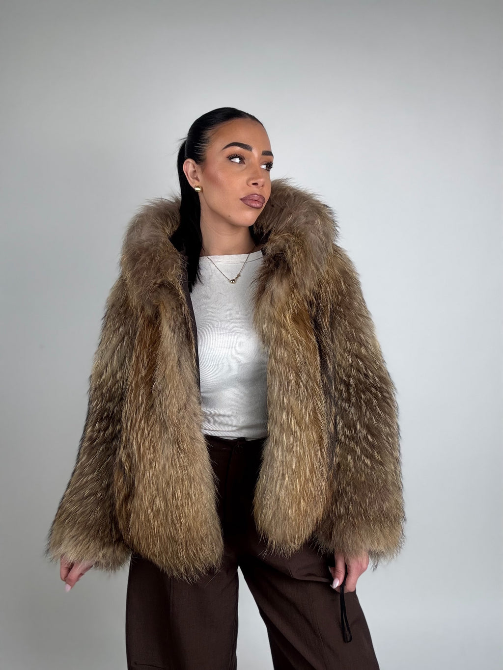 Mink Bomber Jacket