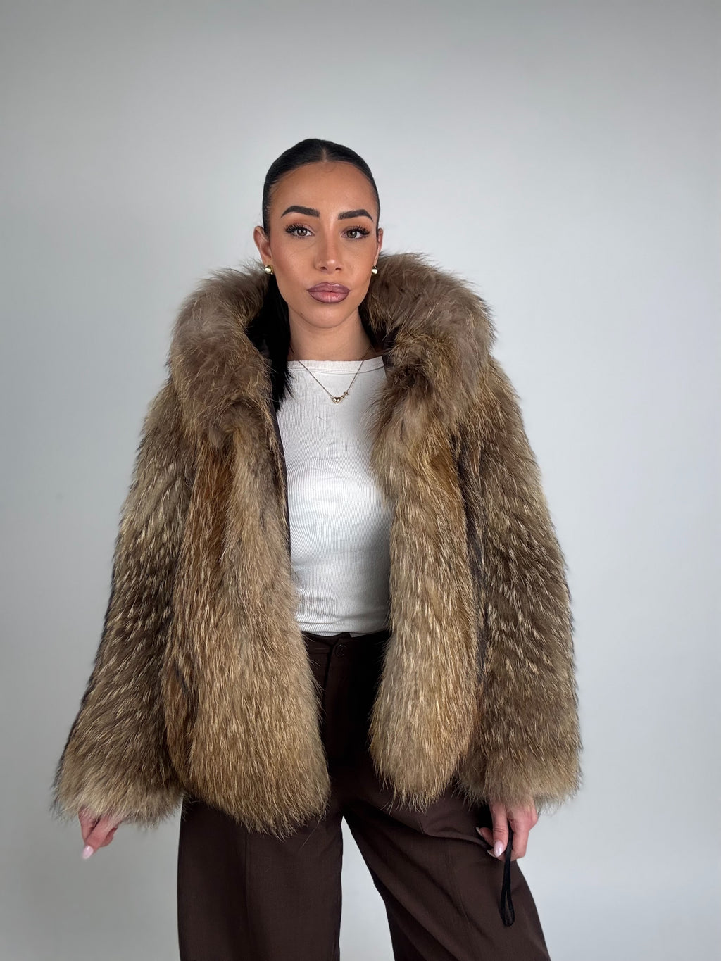 Mink Bomber Jacket
