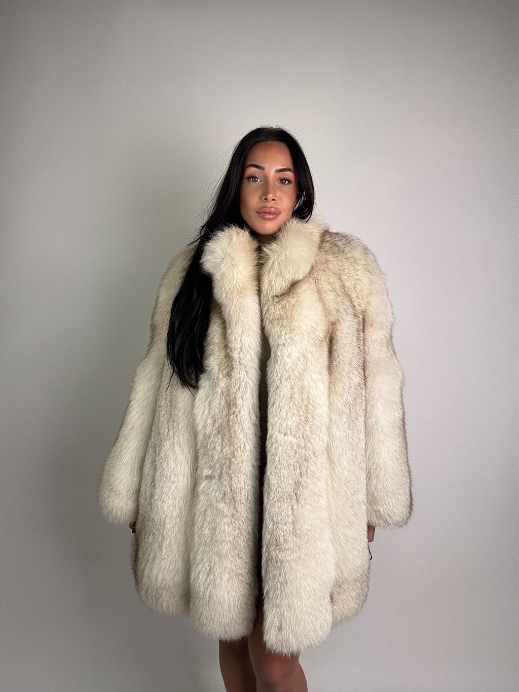 Giacca in volpe della groenlandia N928