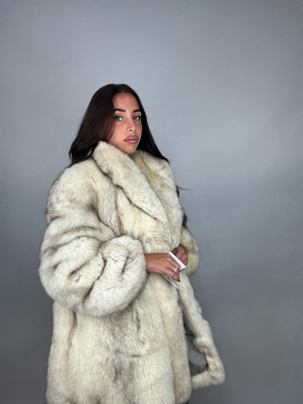 Giacca in volpe della groenlandia