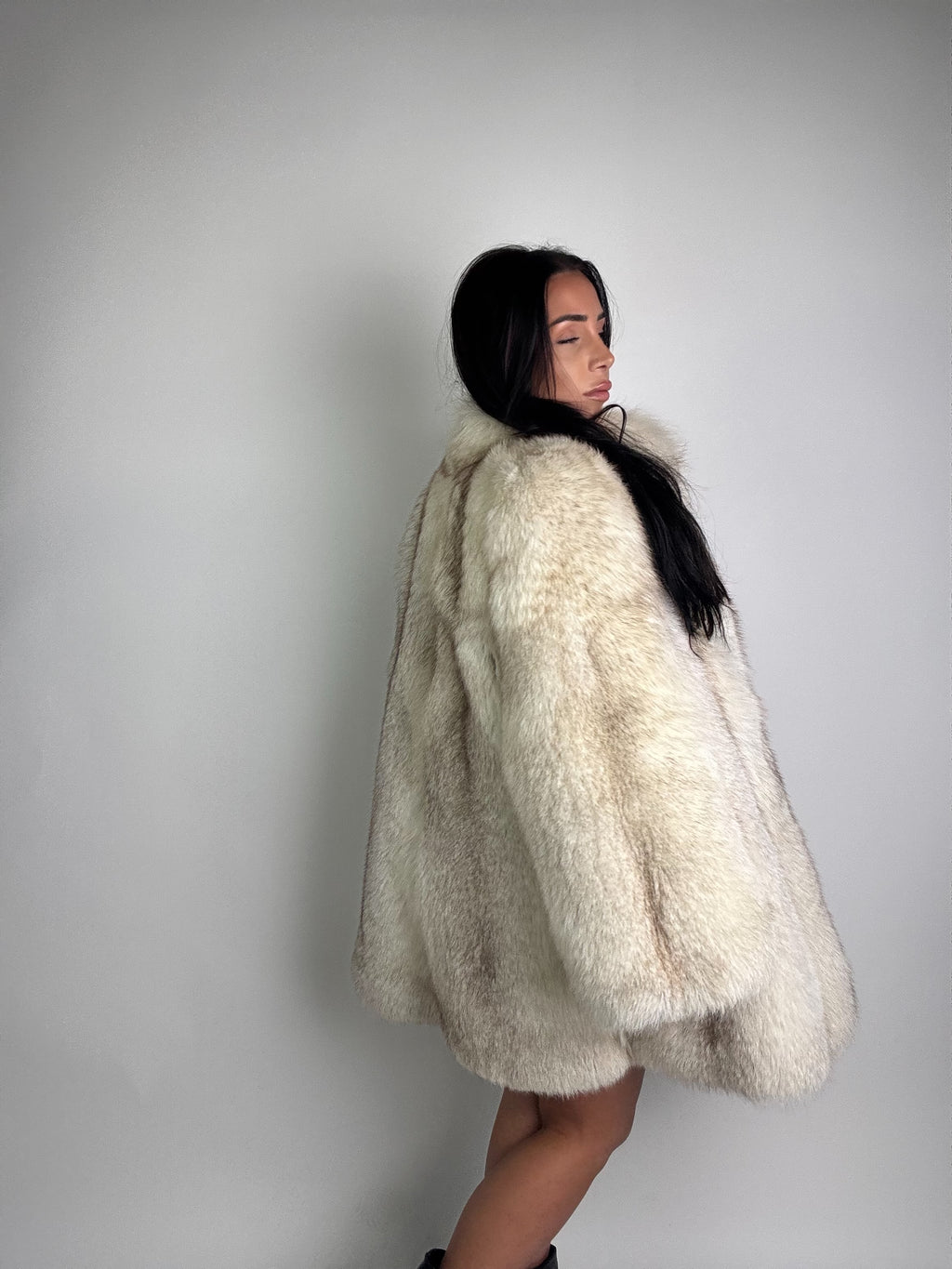 Giacca in volpe della groenlandia N928