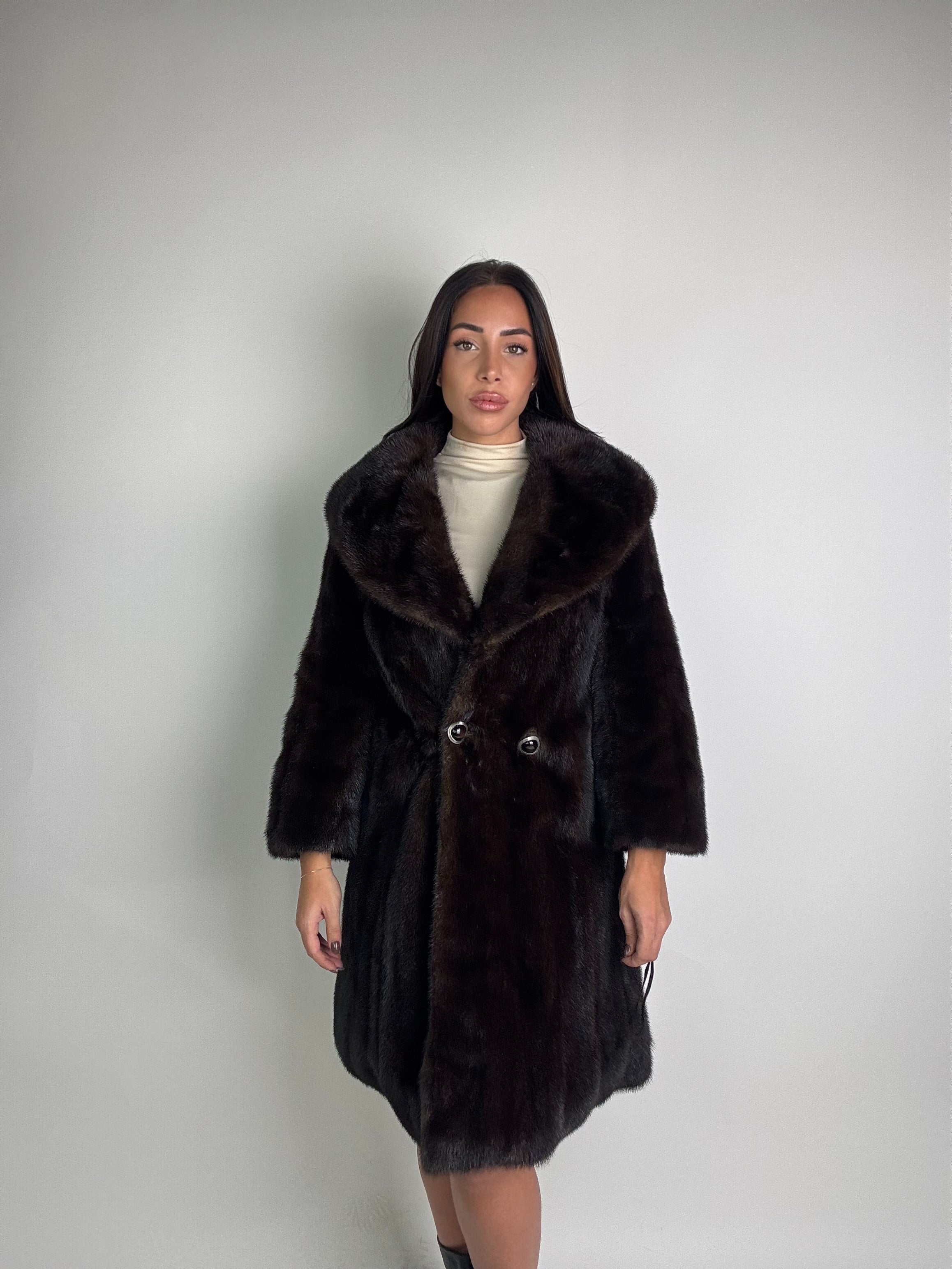 Cappotto in visone N370