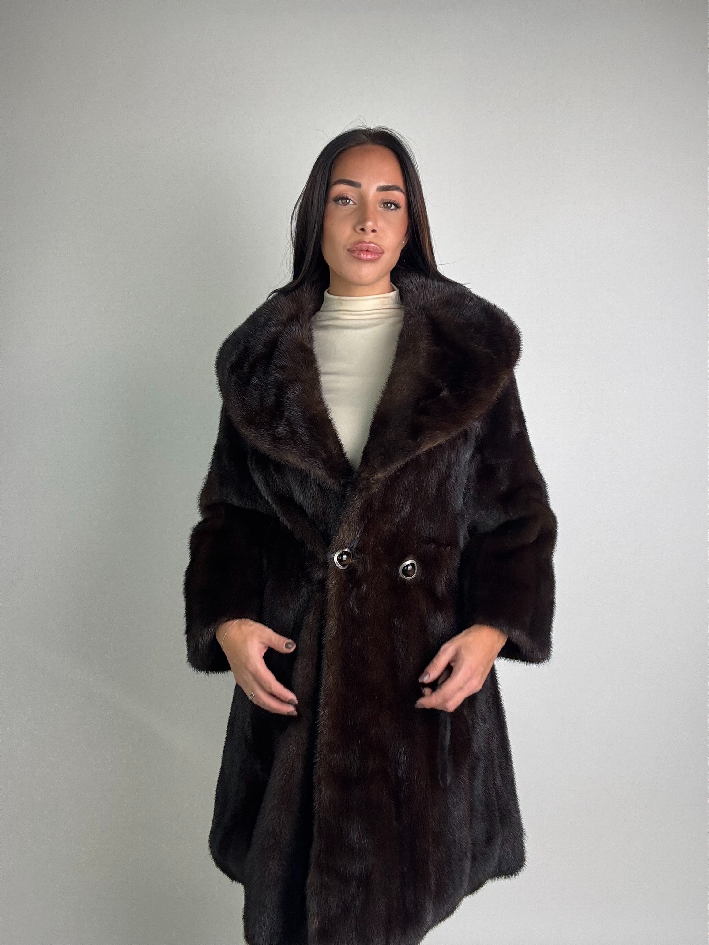 Cappotto in visone N370