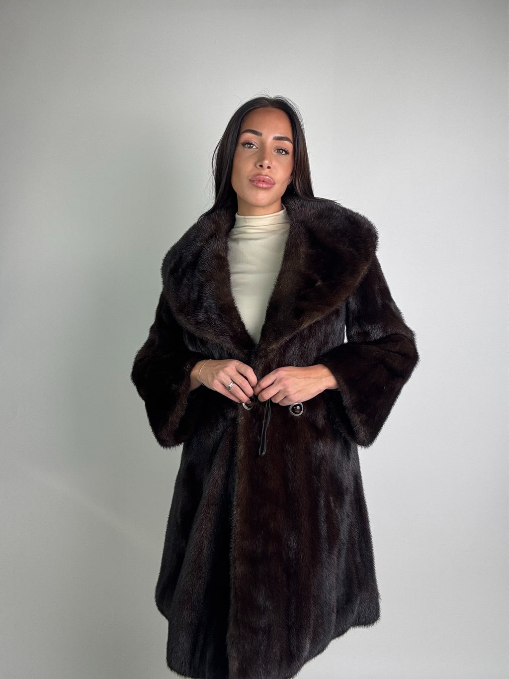 Cappotto in visone N370