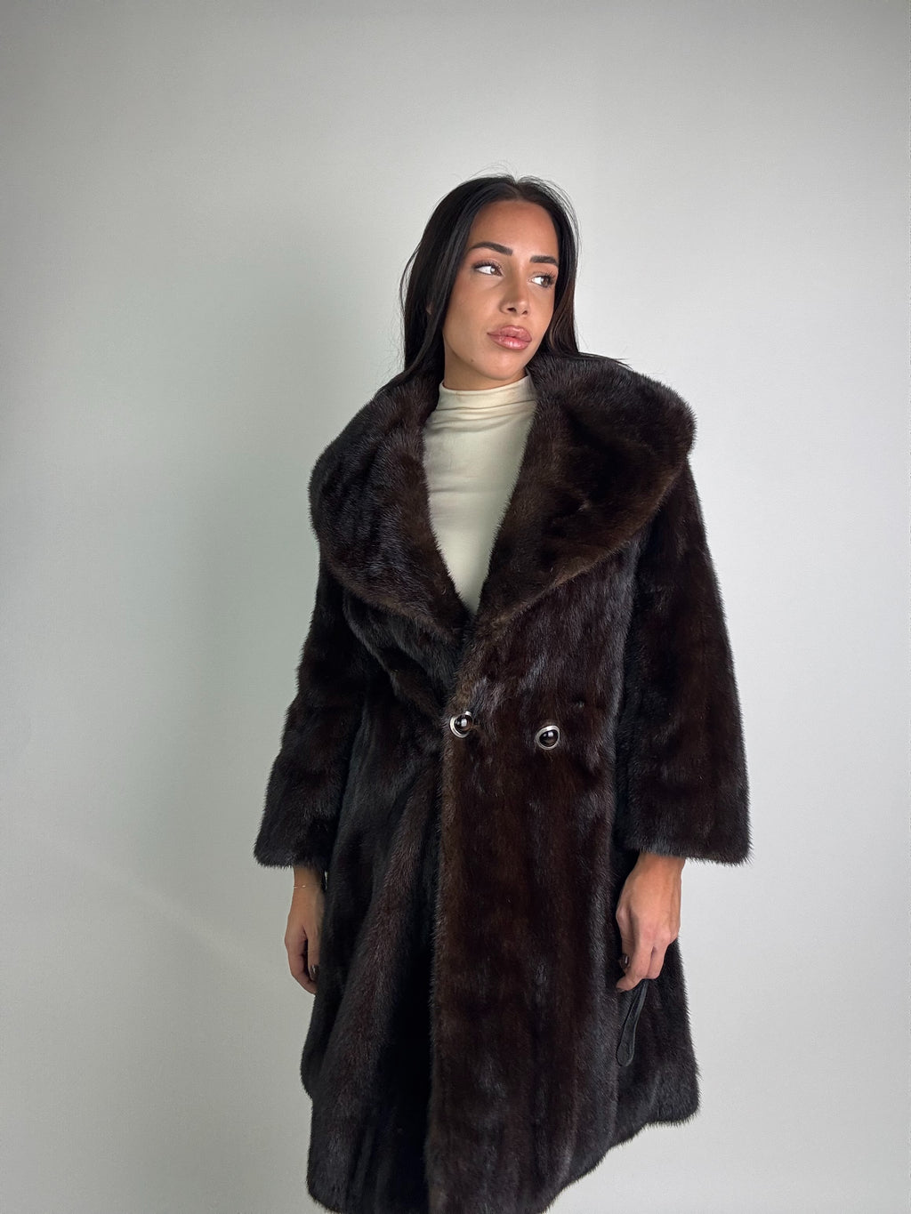 Cappotto in visone N370