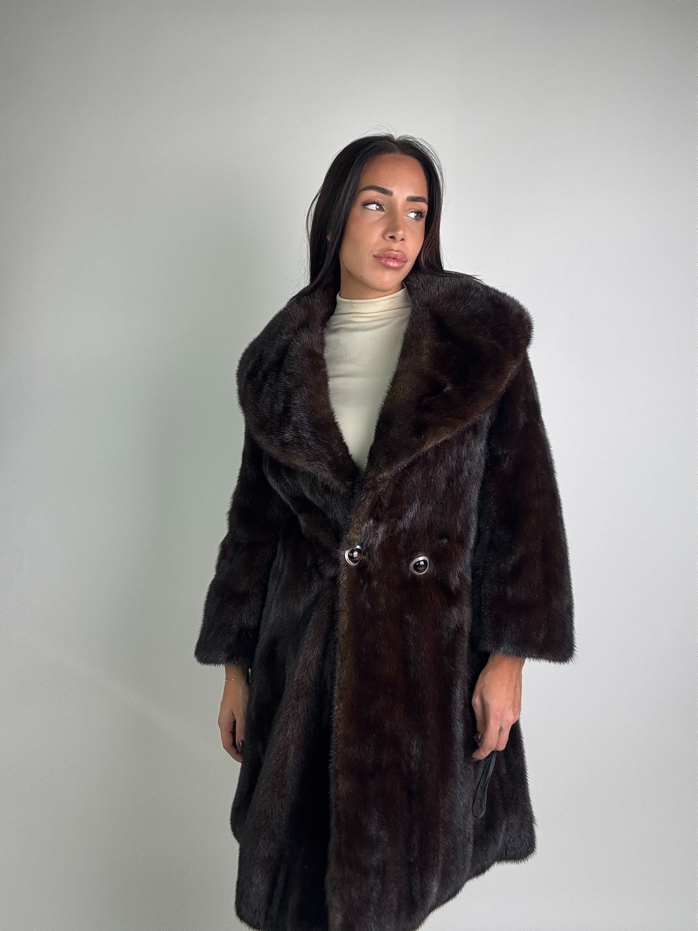 Cappotto in visone N370