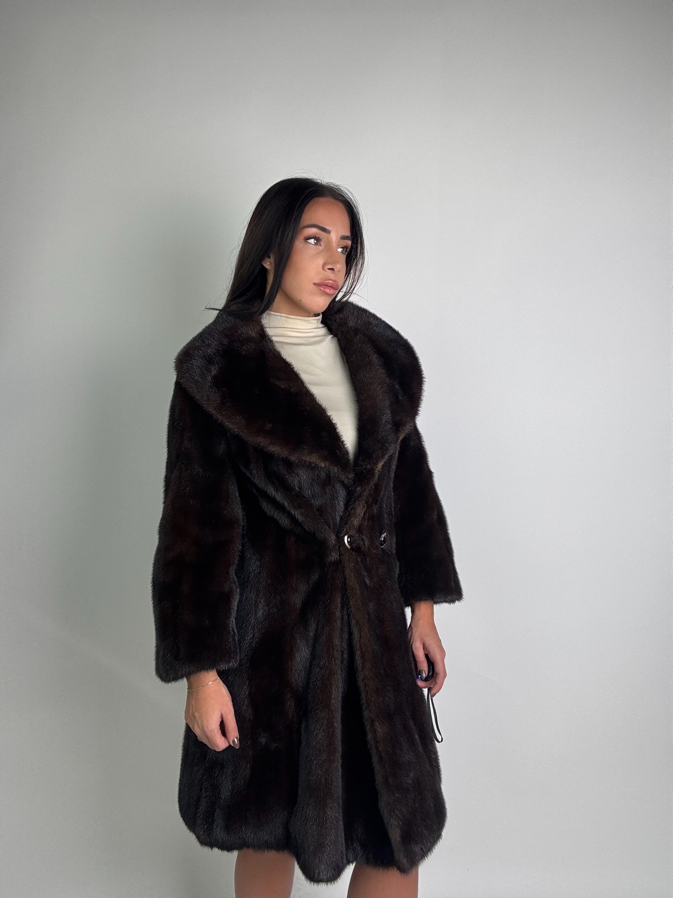 Cappotto in visone N370