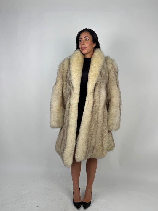 Cappotto in volpe della groenlandia N771