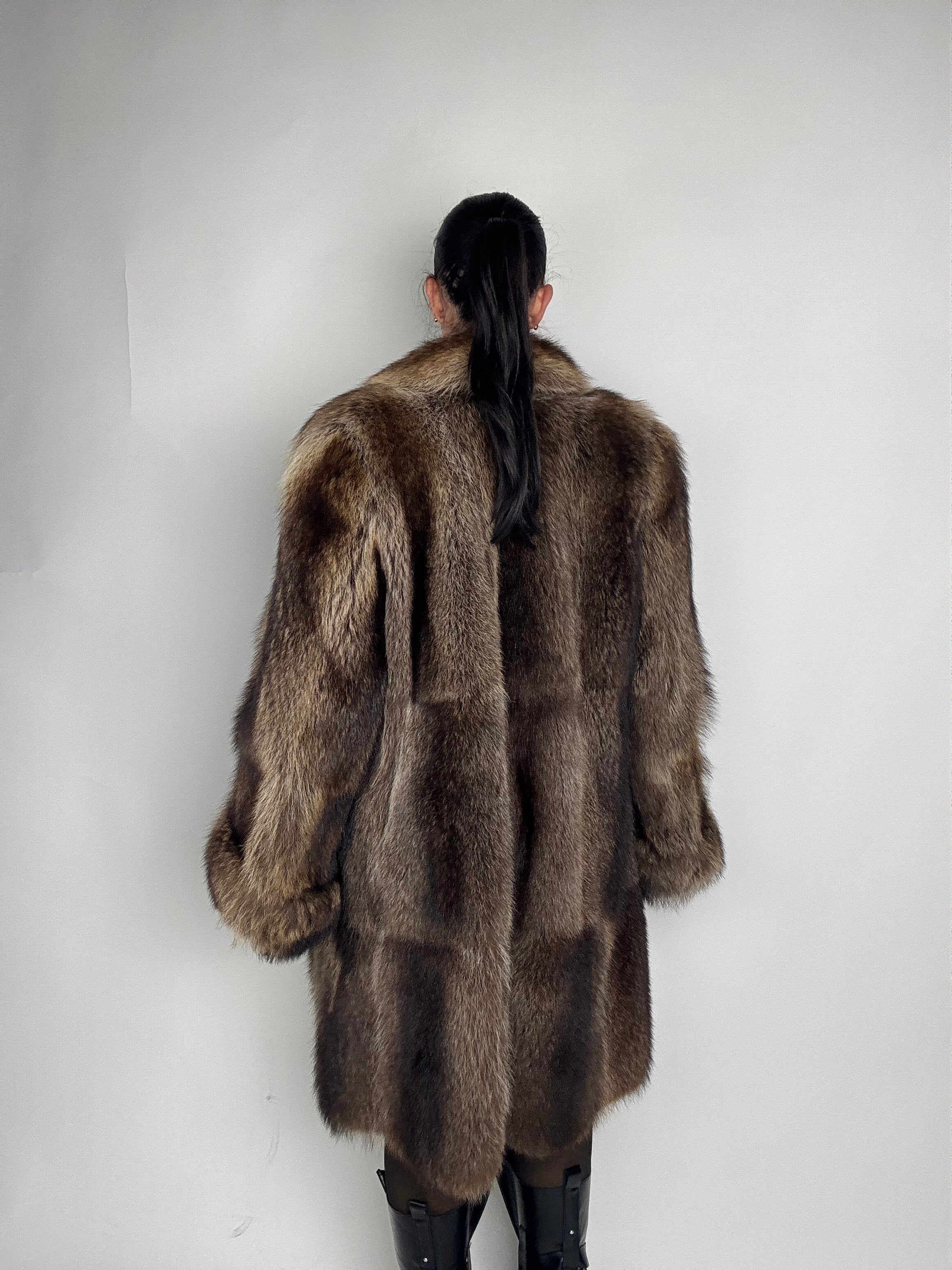 Cappotto in marmotta N396