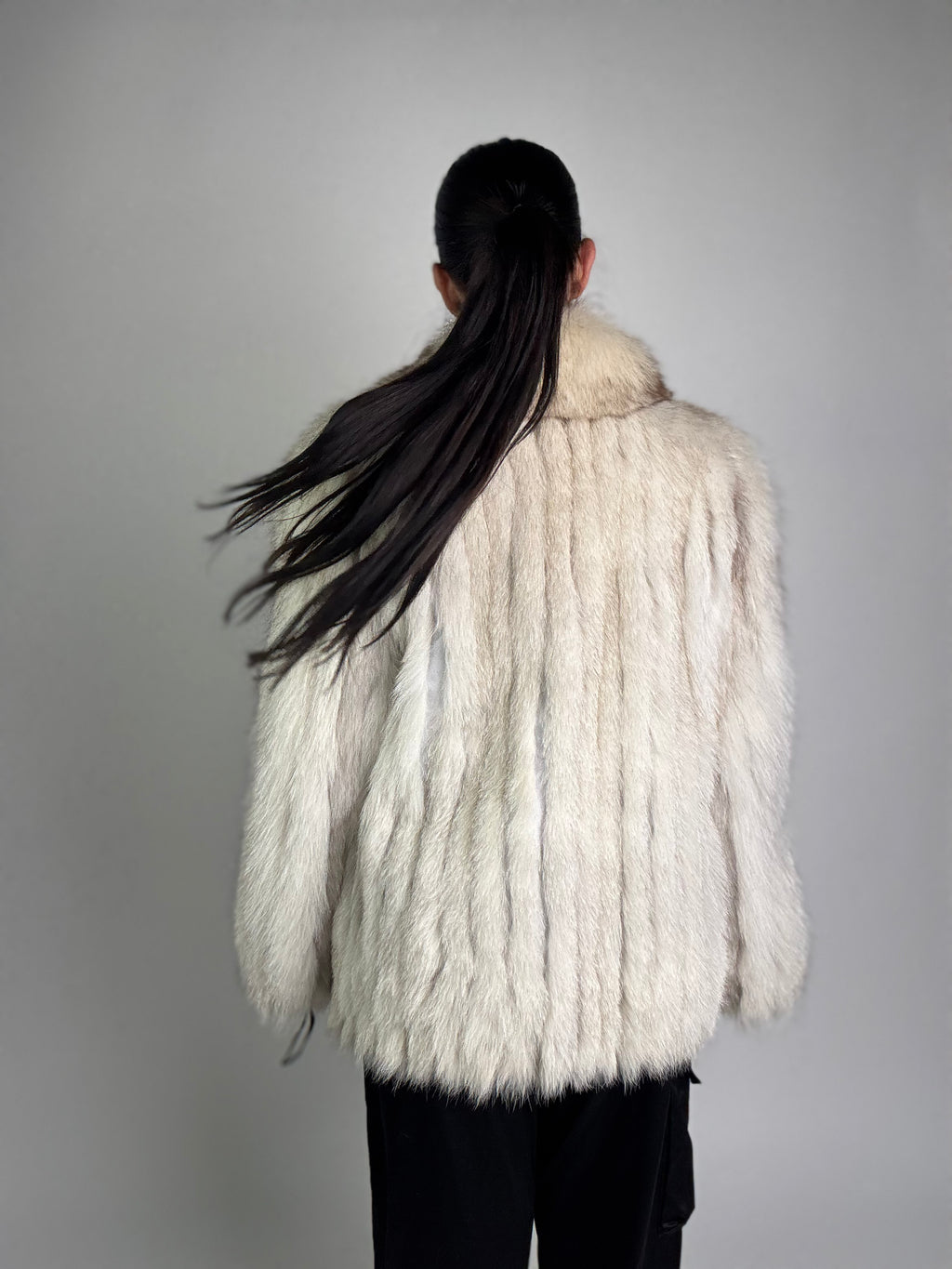 Giacca in volpe della groenlandia N935