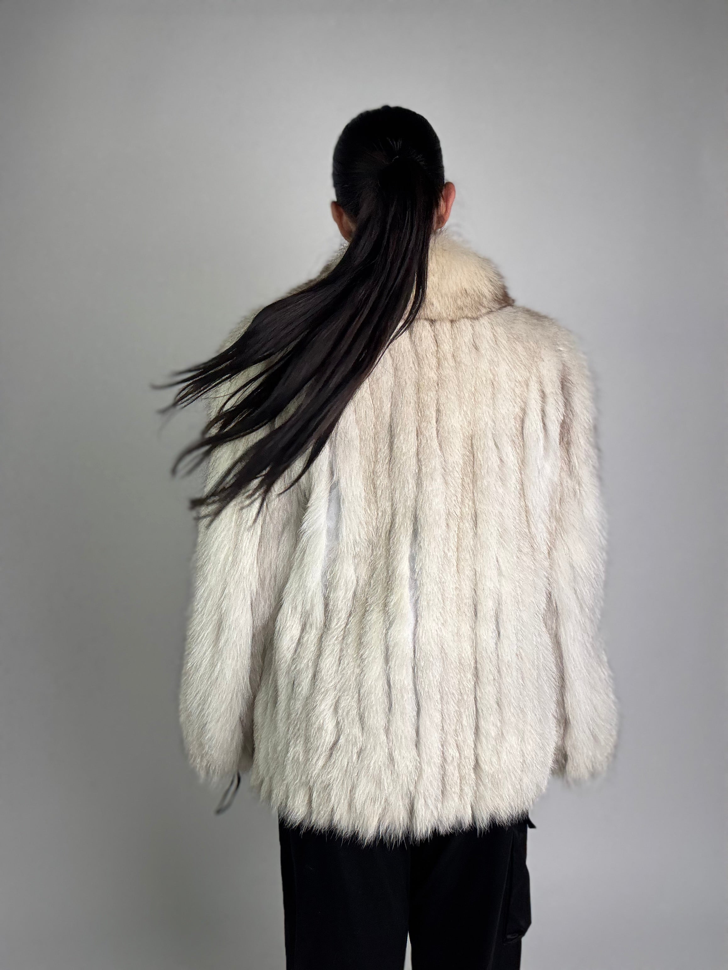 Giacca in volpe della groenlandia N935