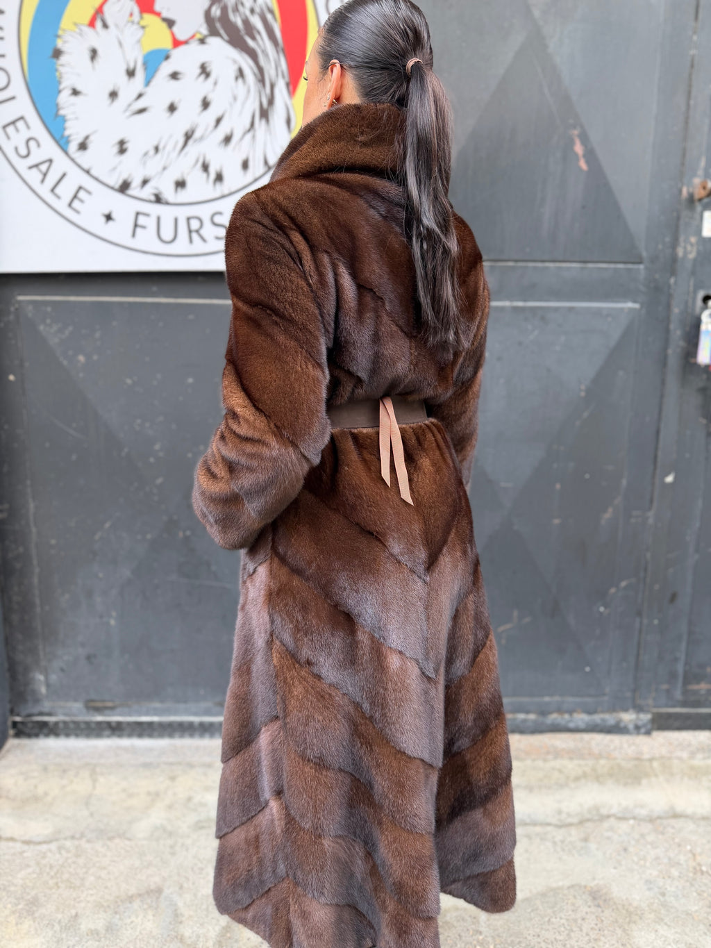 Mink Bomber Jacket