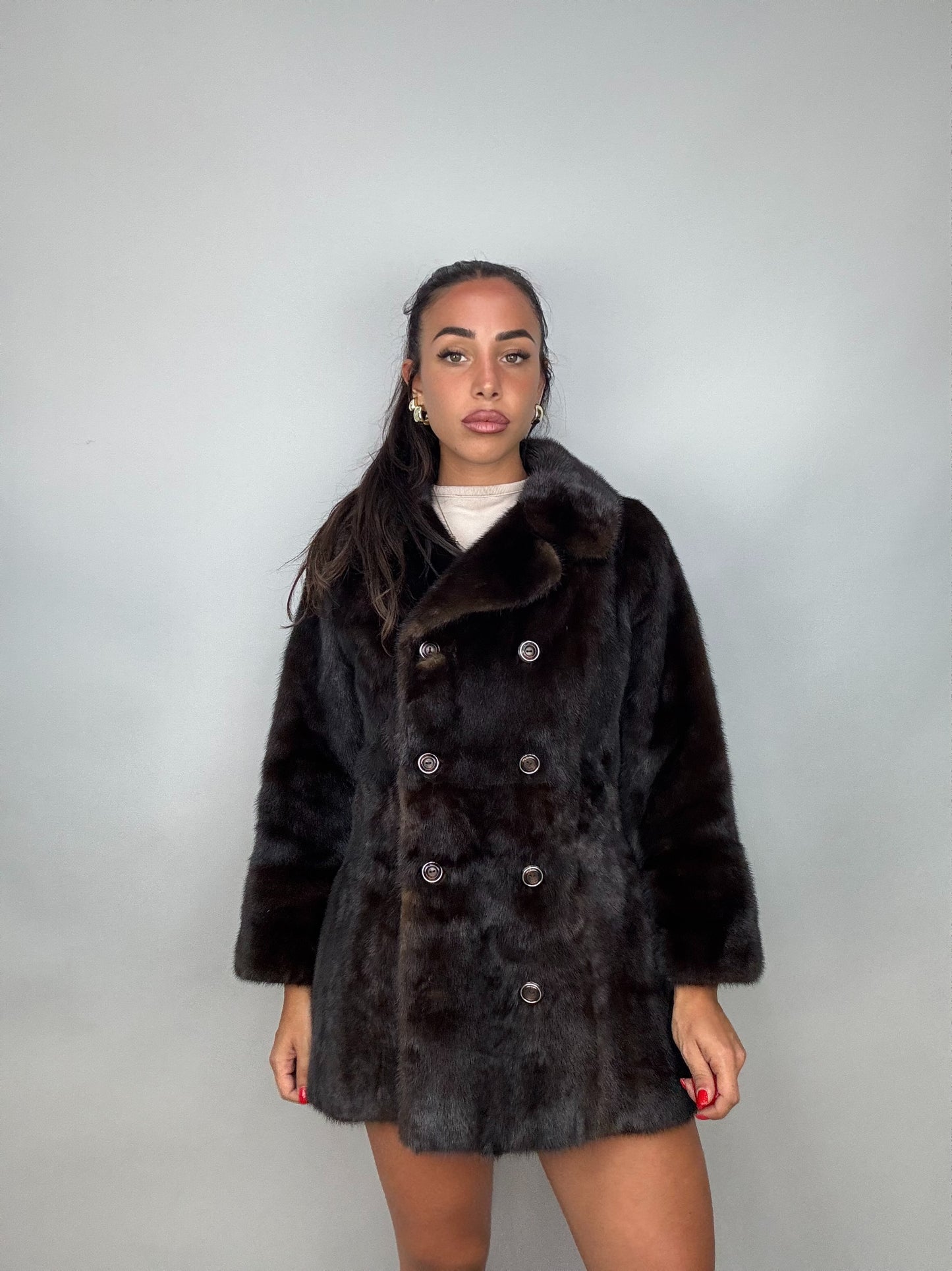 Mink Bomber Jacket