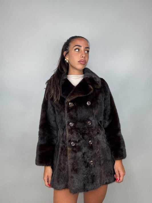 Mink Bomber Jacket
