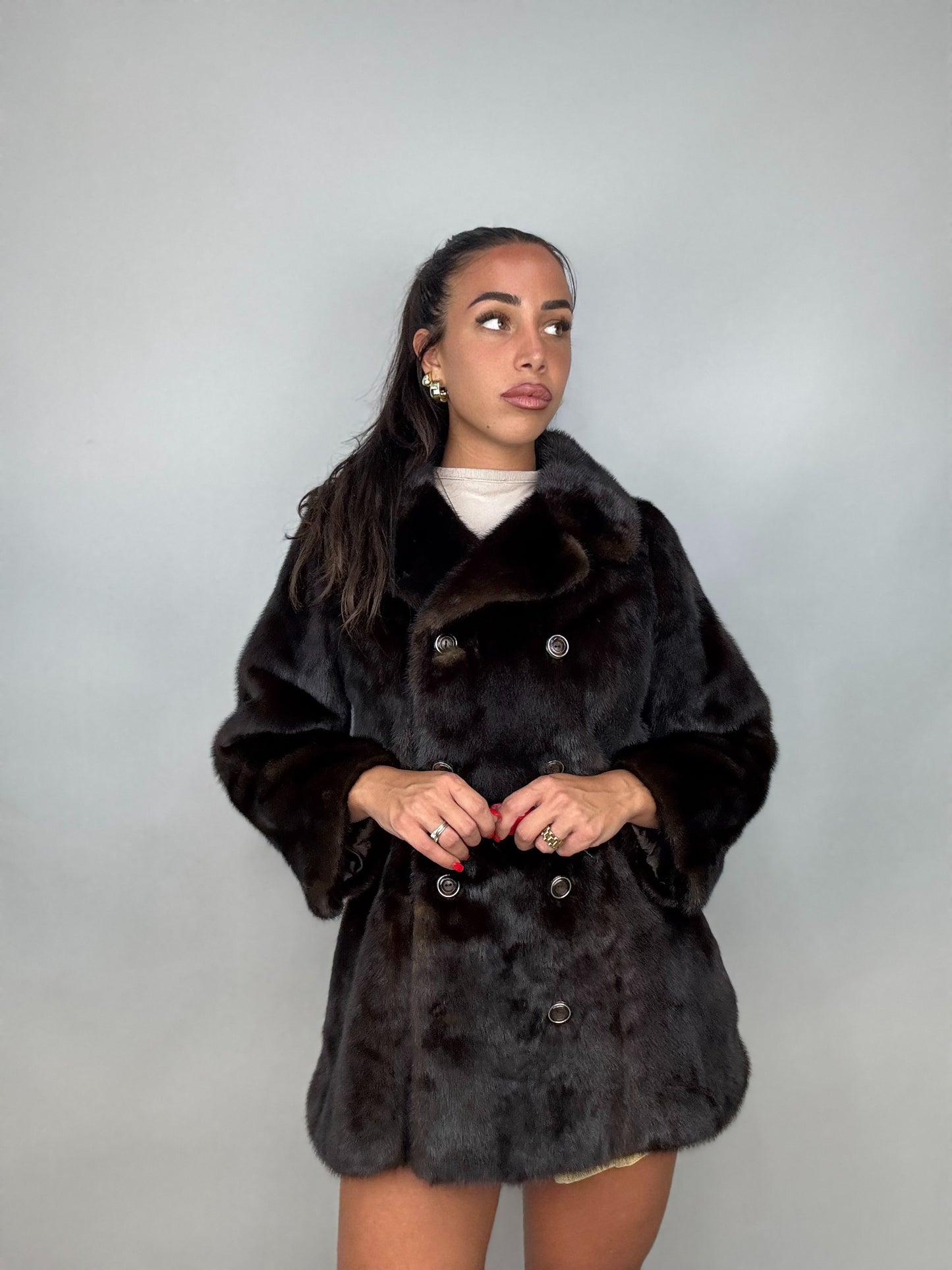 Mink Bomber Jacket