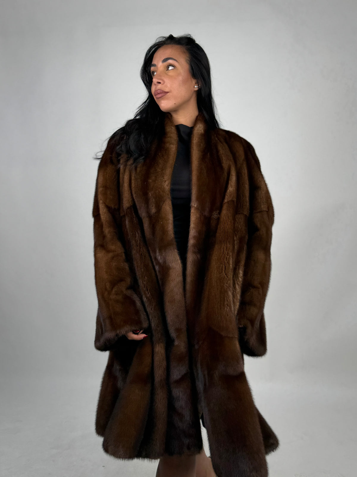 Cappotto in visone N734