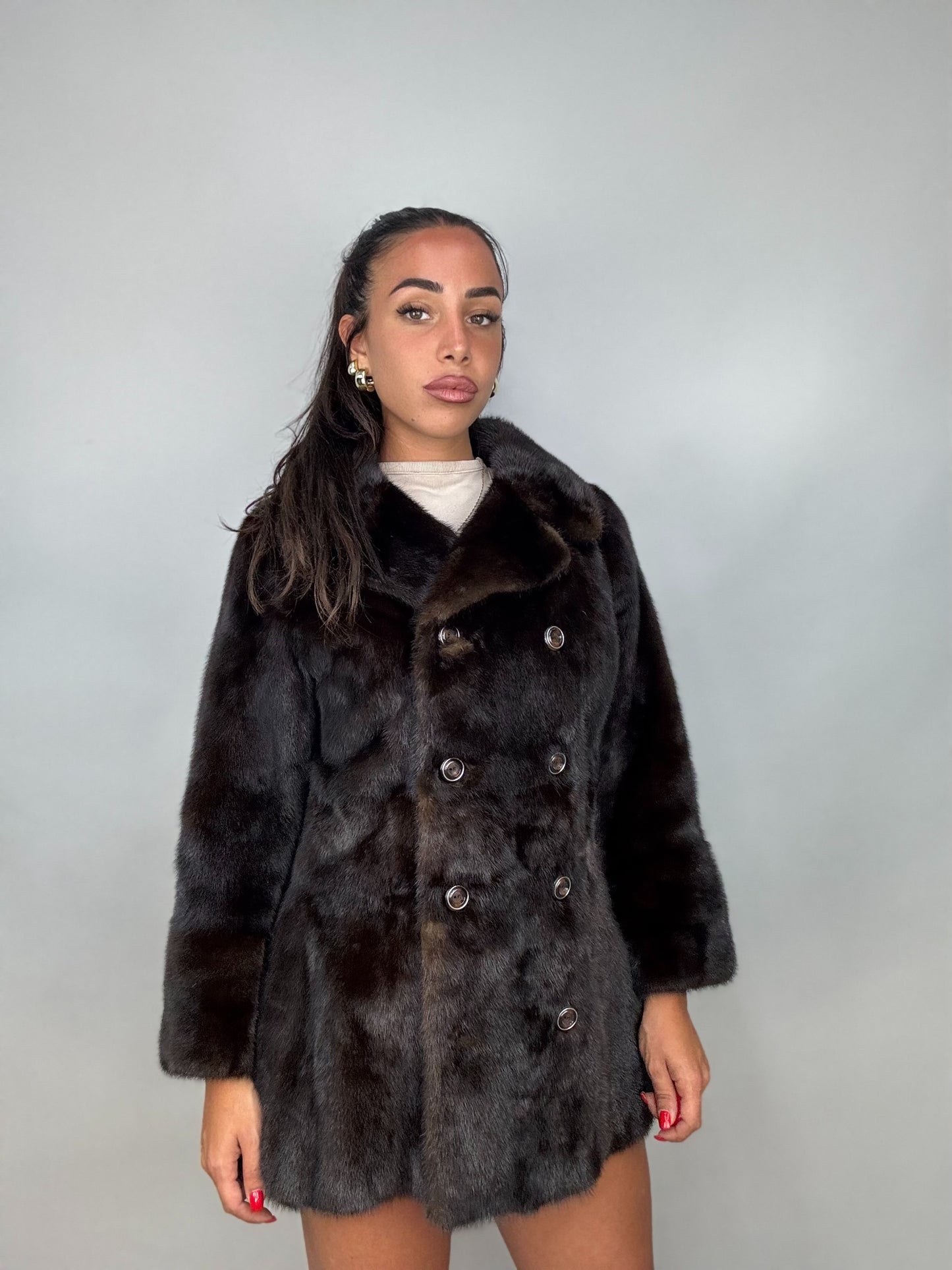 Mink Bomber Jacket