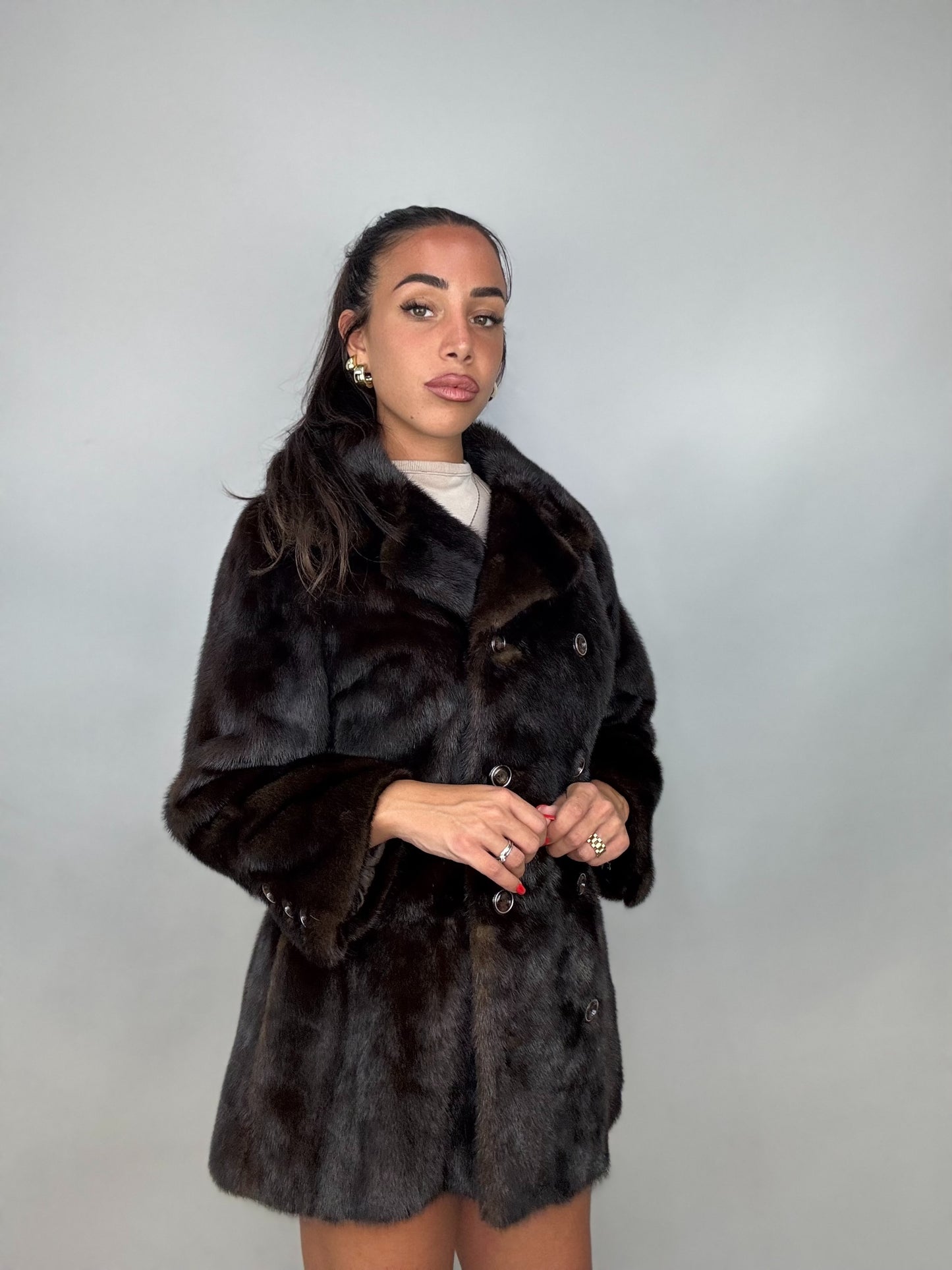 Mink Bomber Jacket
