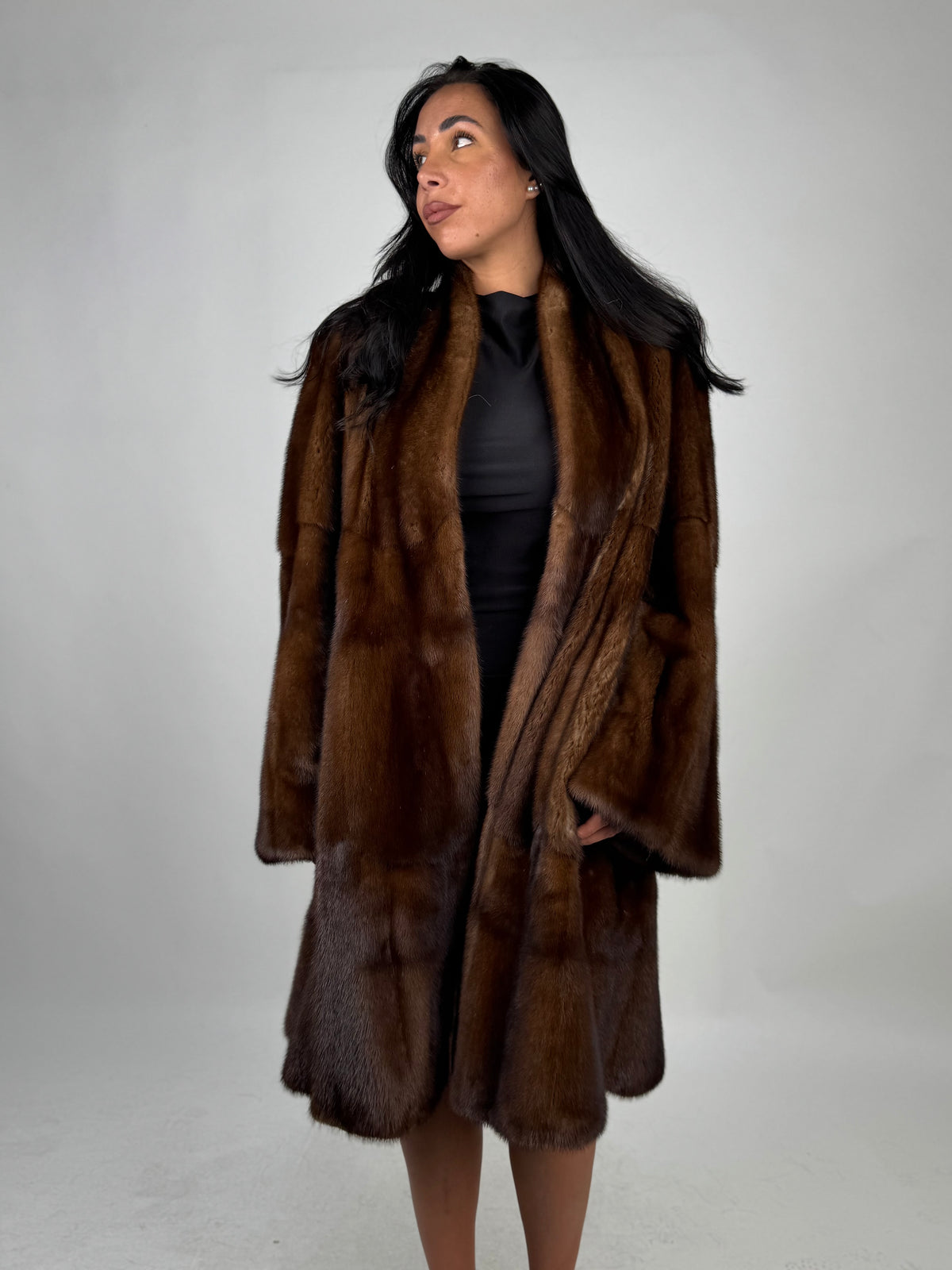 Cappotto in visone N734