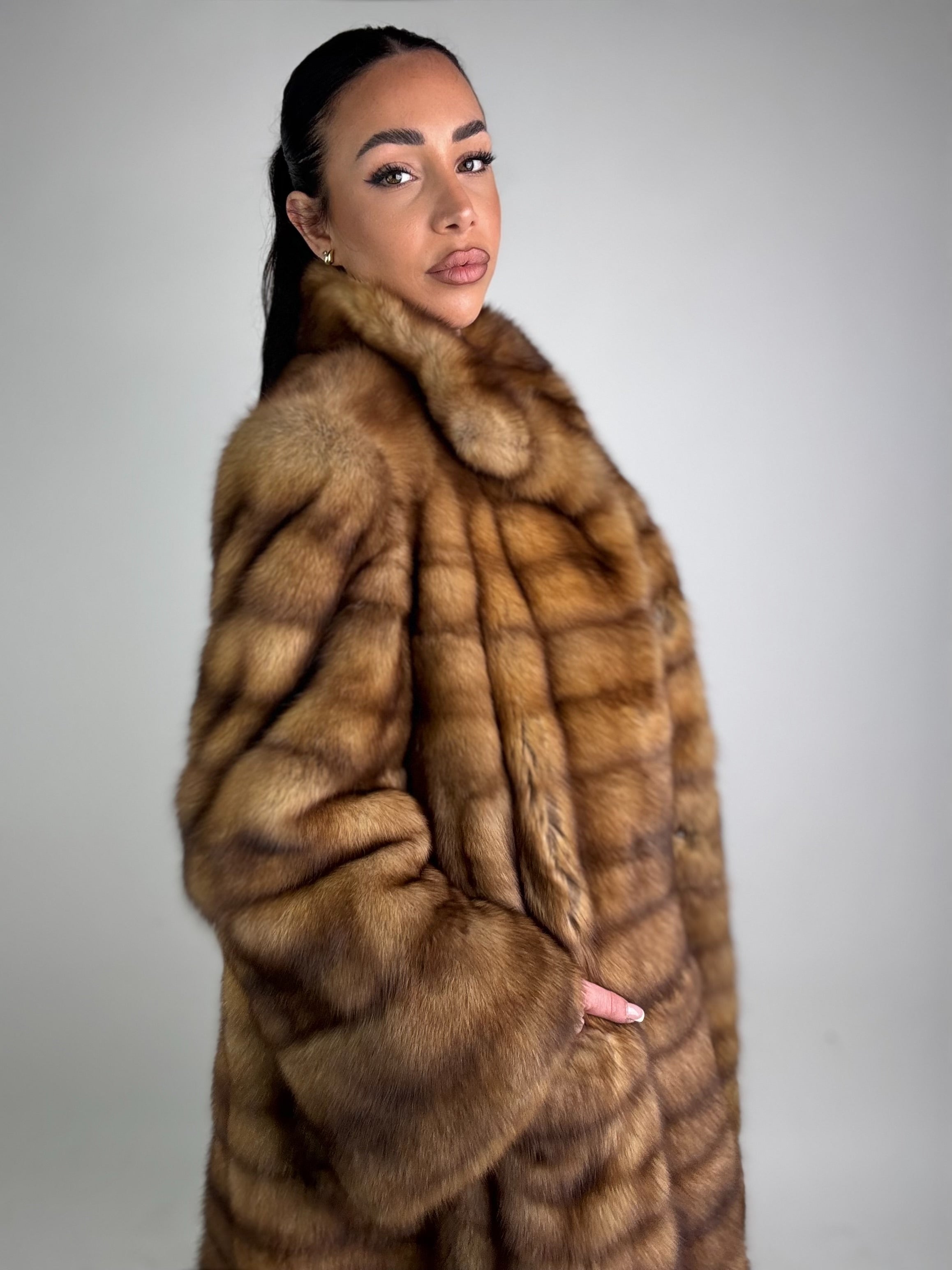 Cappotto in zibellino