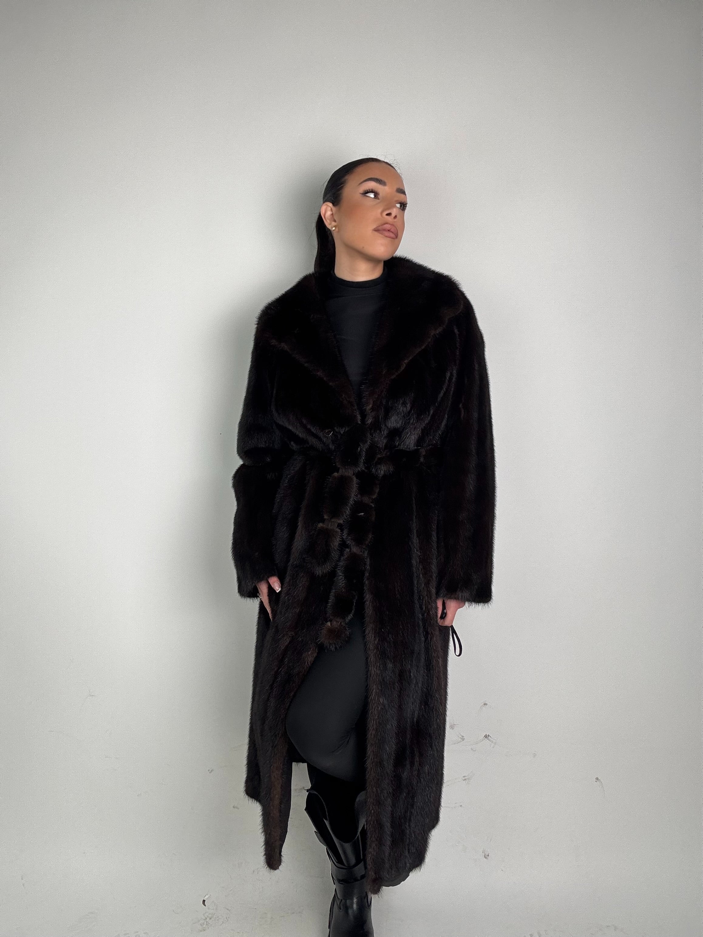 Cappotto in visone N486