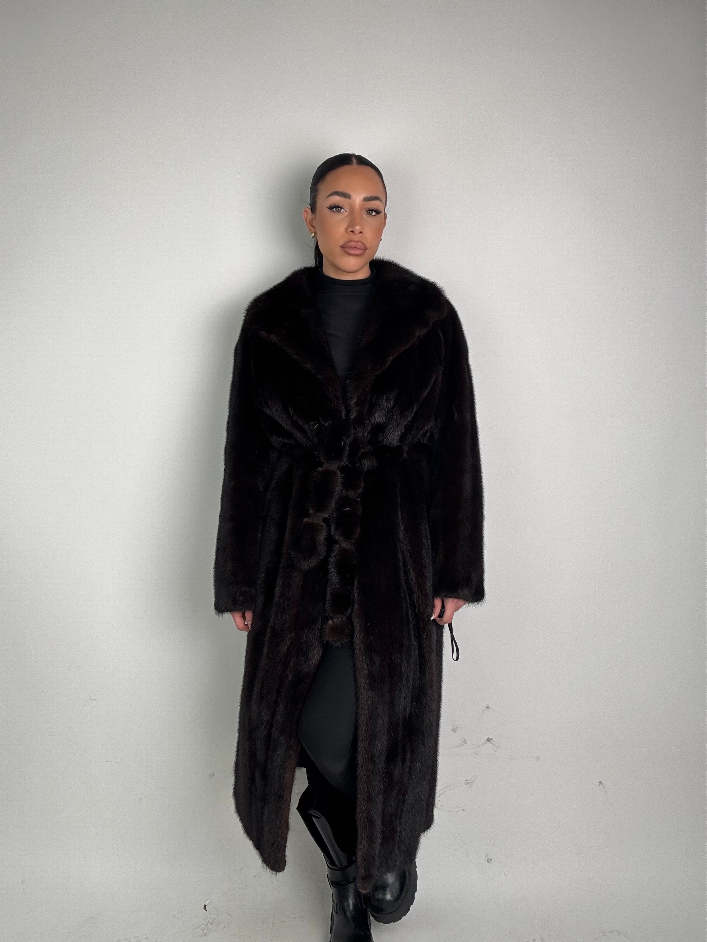 Cappotto in visone N486