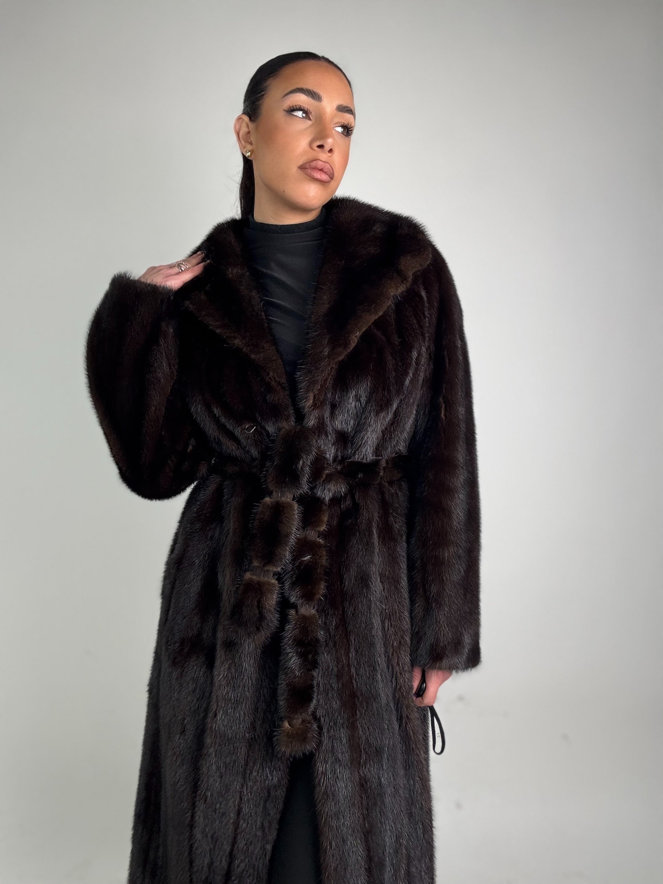 Cappotto in visone N486