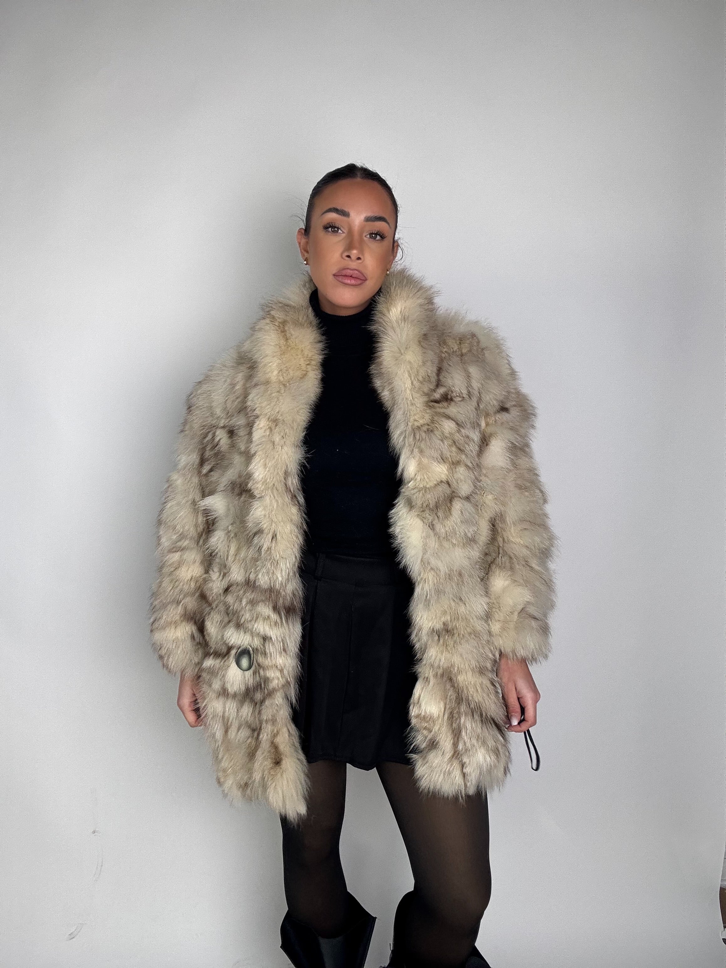 Mink Bomber Jacket