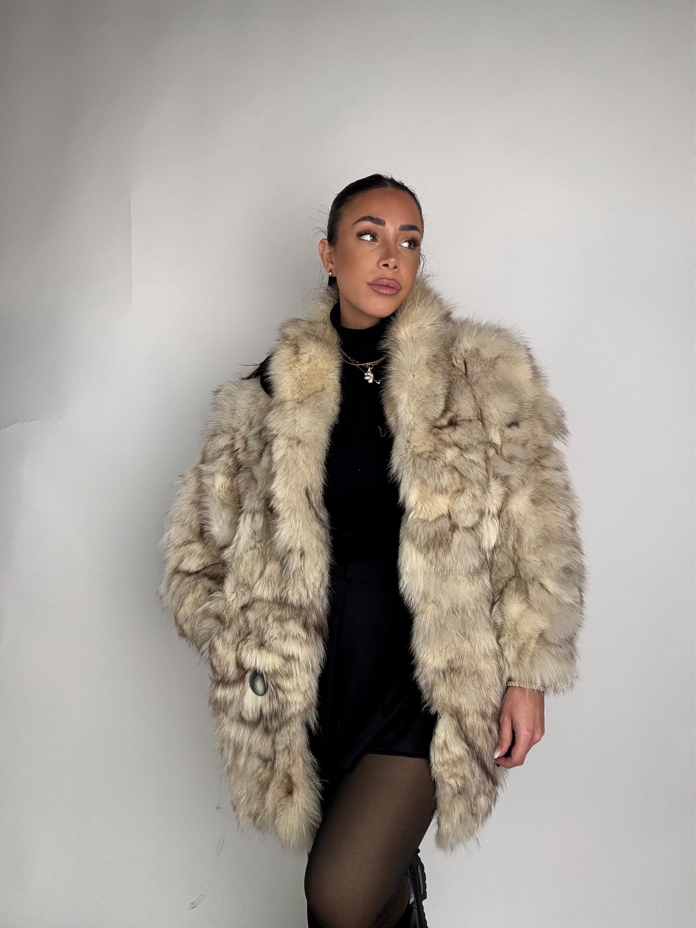 Mink Bomber Jacket