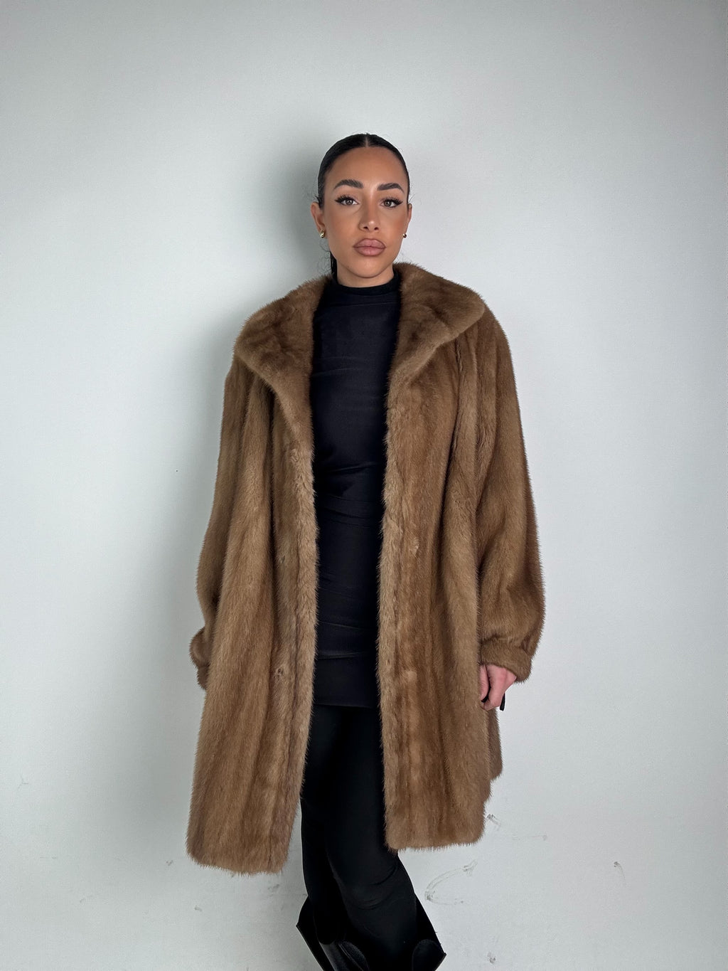 Cappotto in visone N488