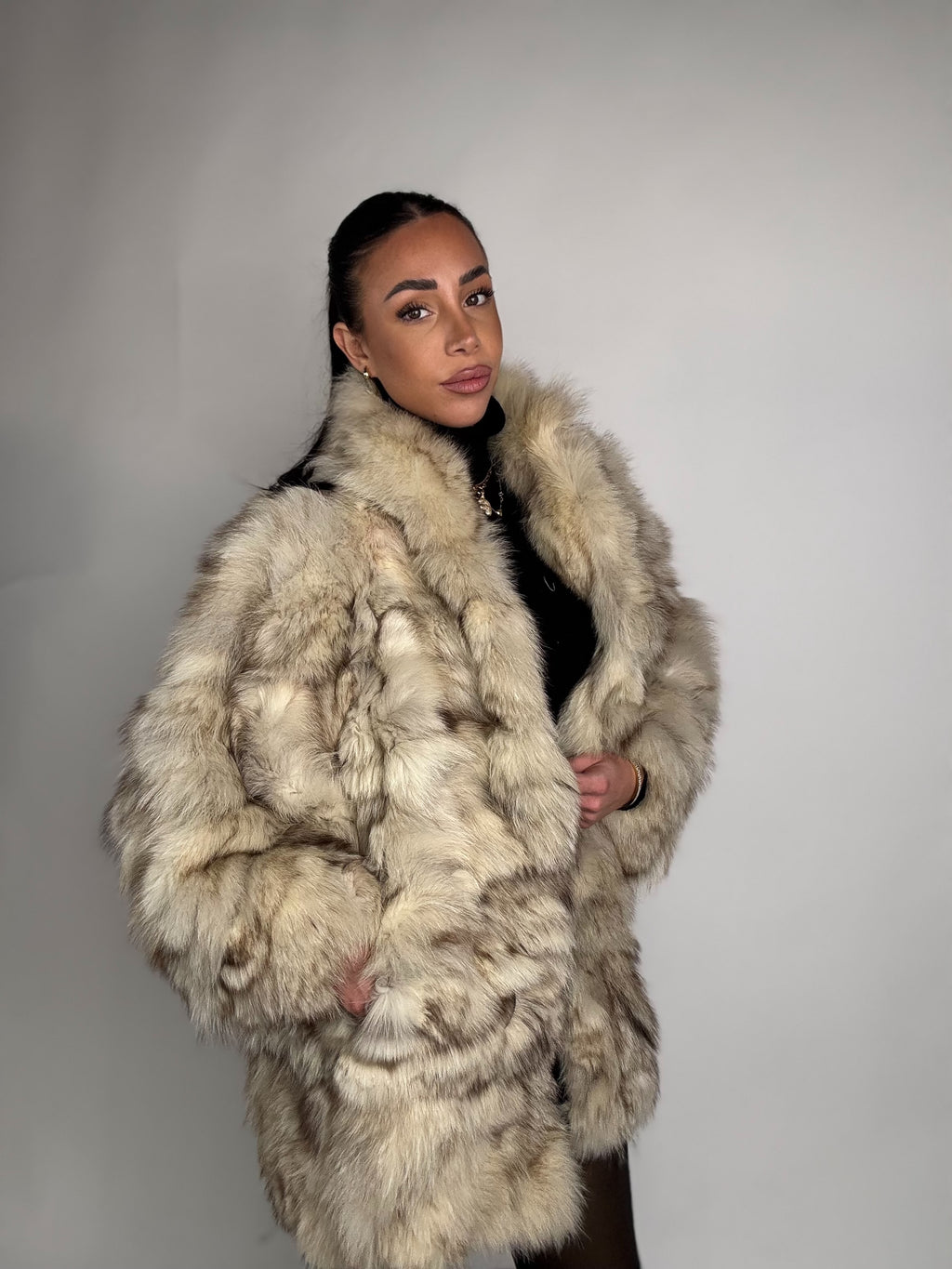 Mink Bomber Jacket