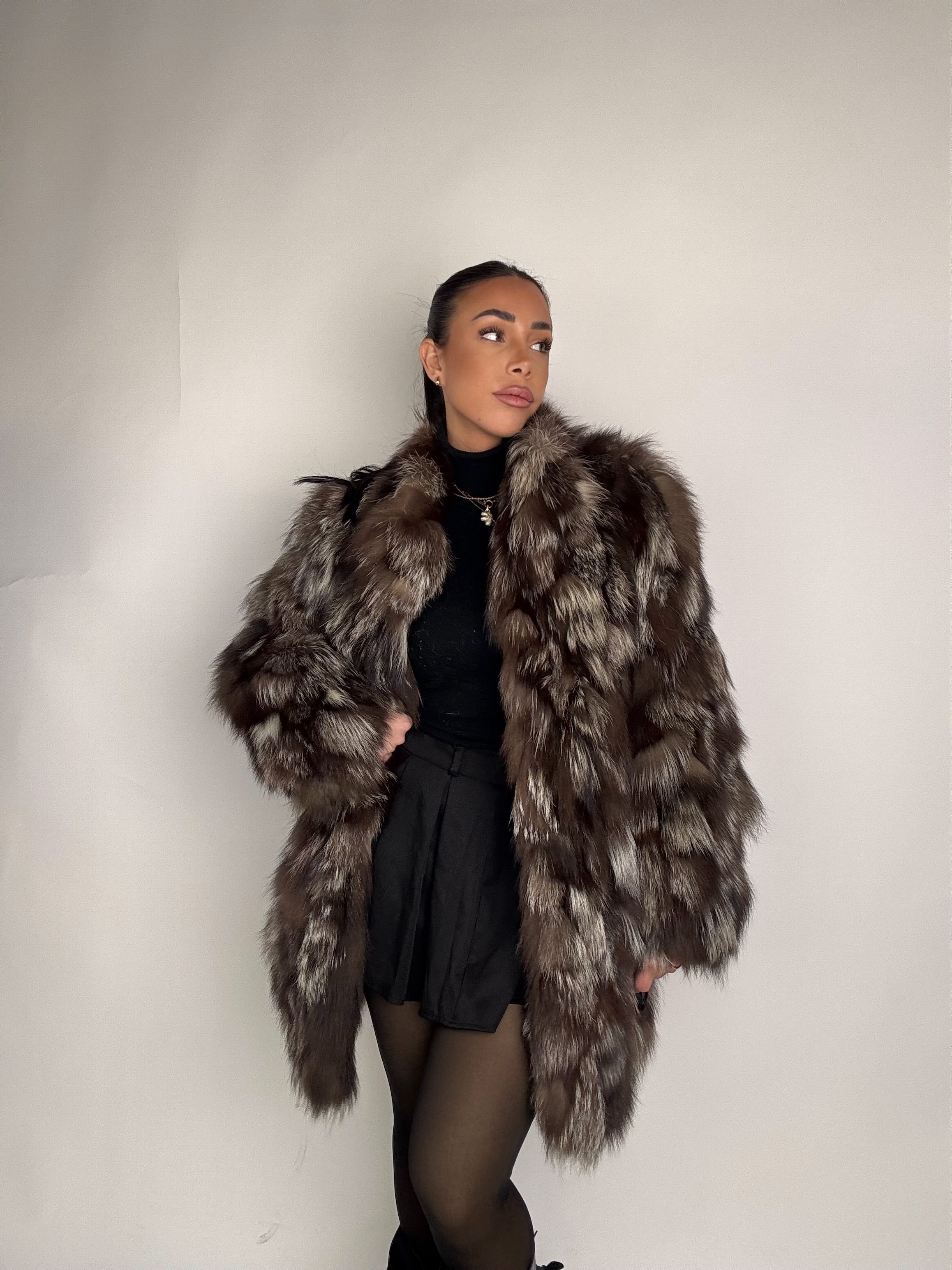 Mink Bomber Jacket