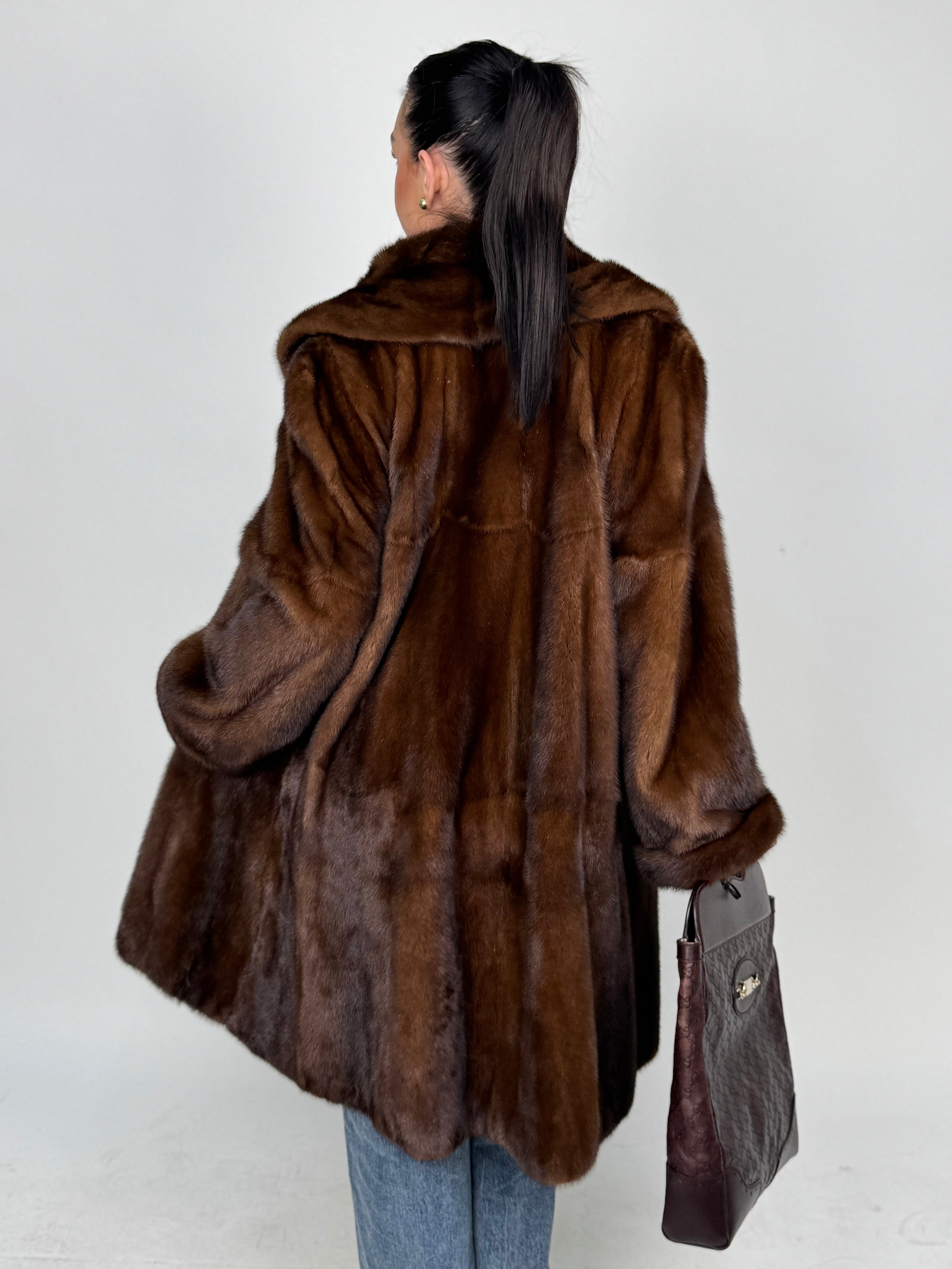 Cappotto in visone N598