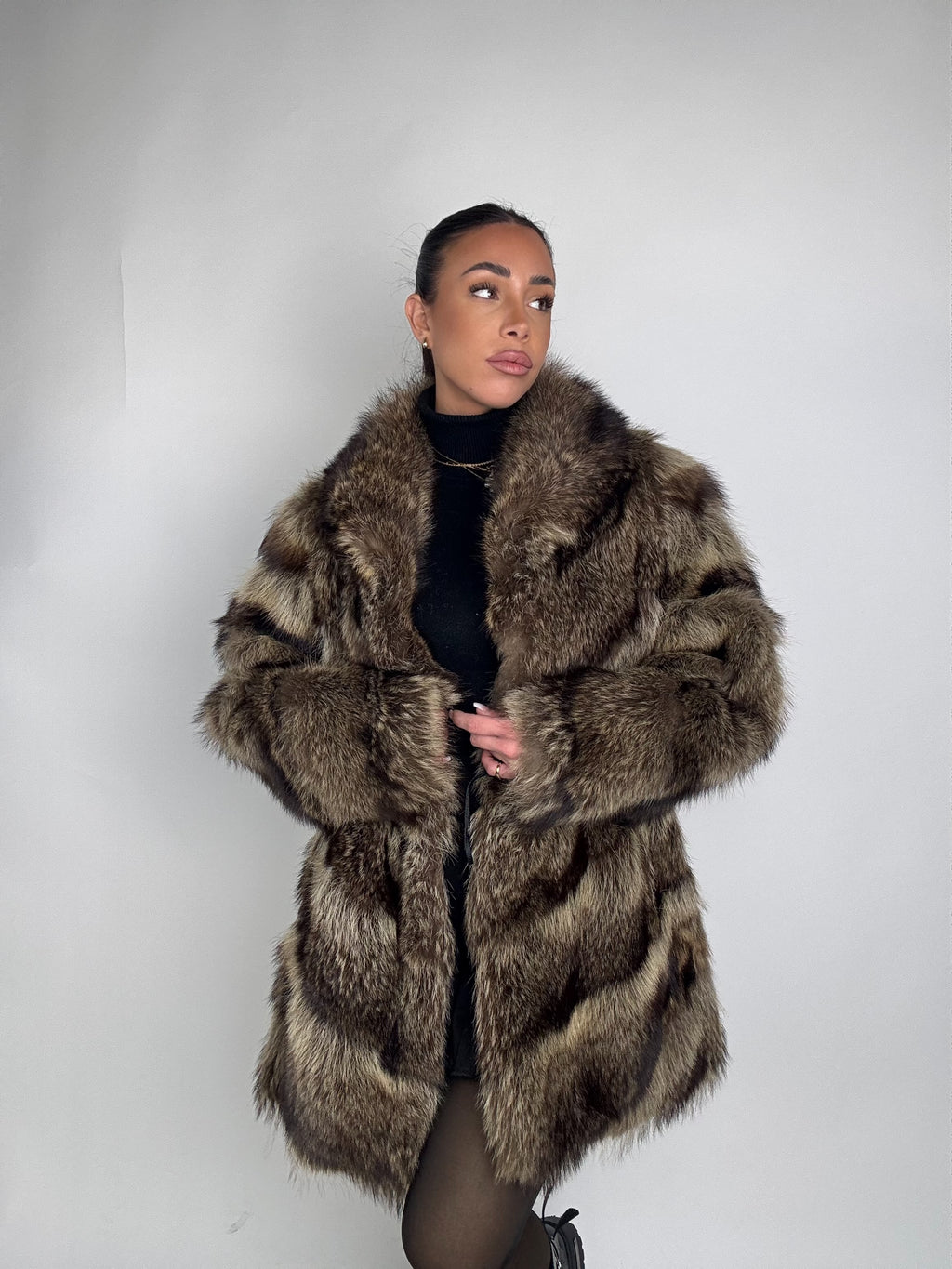 Cappotto in marmotta N394