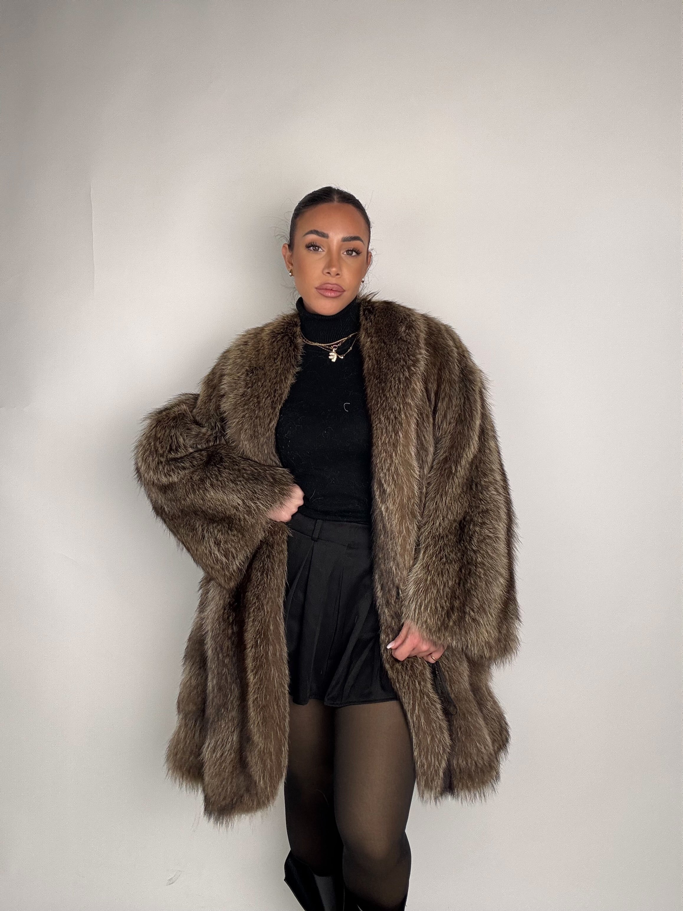 Cappotto in marmotta N395