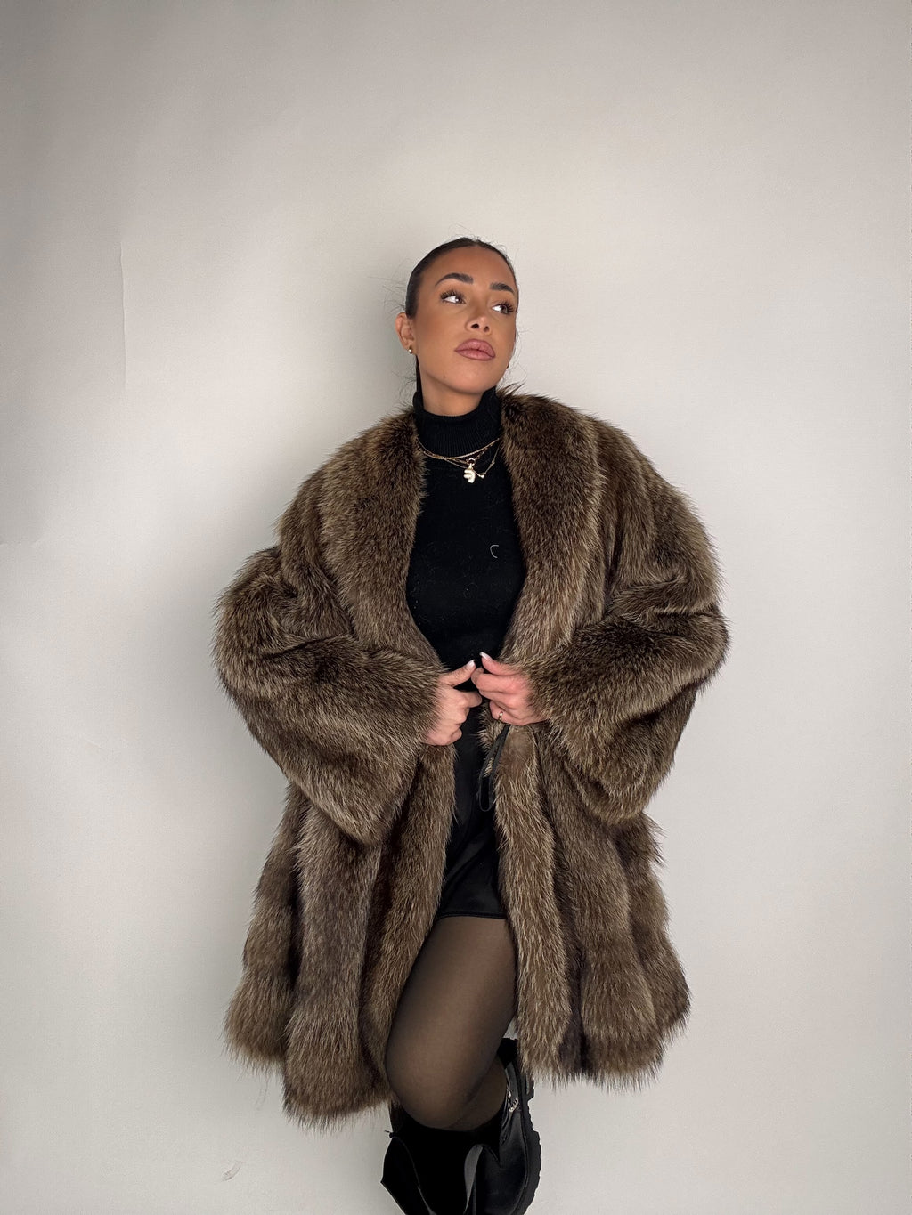 Cappotto in marmotta N395