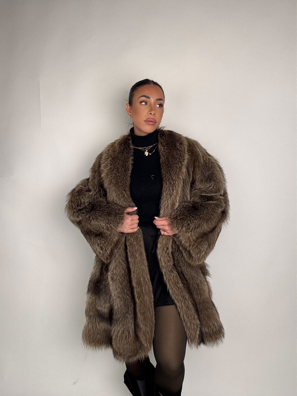 Cappotto in marmotta N395