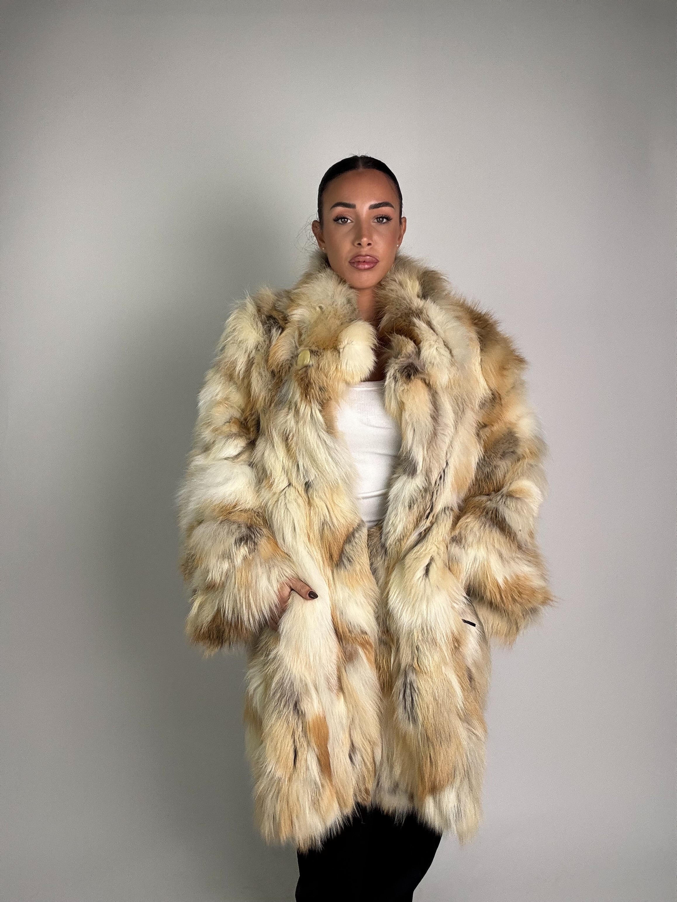 Giacca in volpe N933