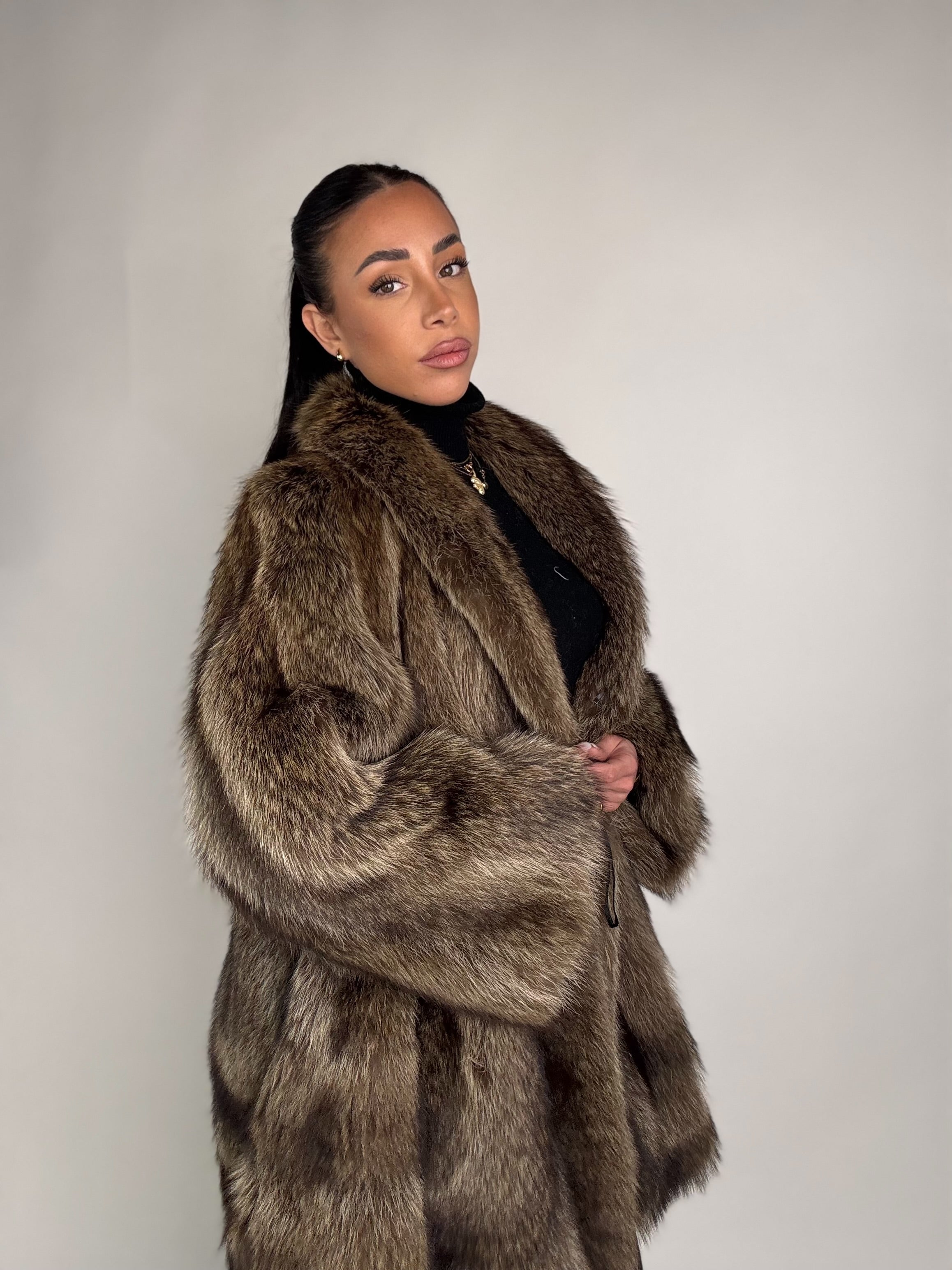 Cappotto in marmotta N395