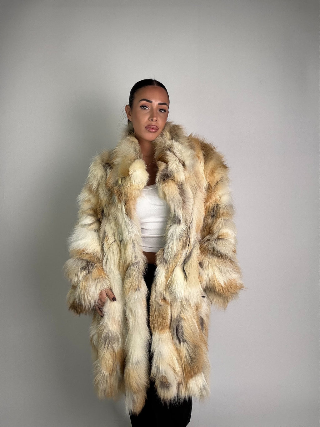 Giacca in volpe N933