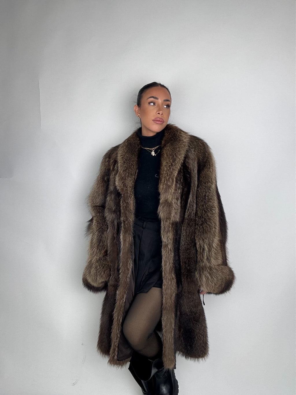 Cappotto in marmotta N396