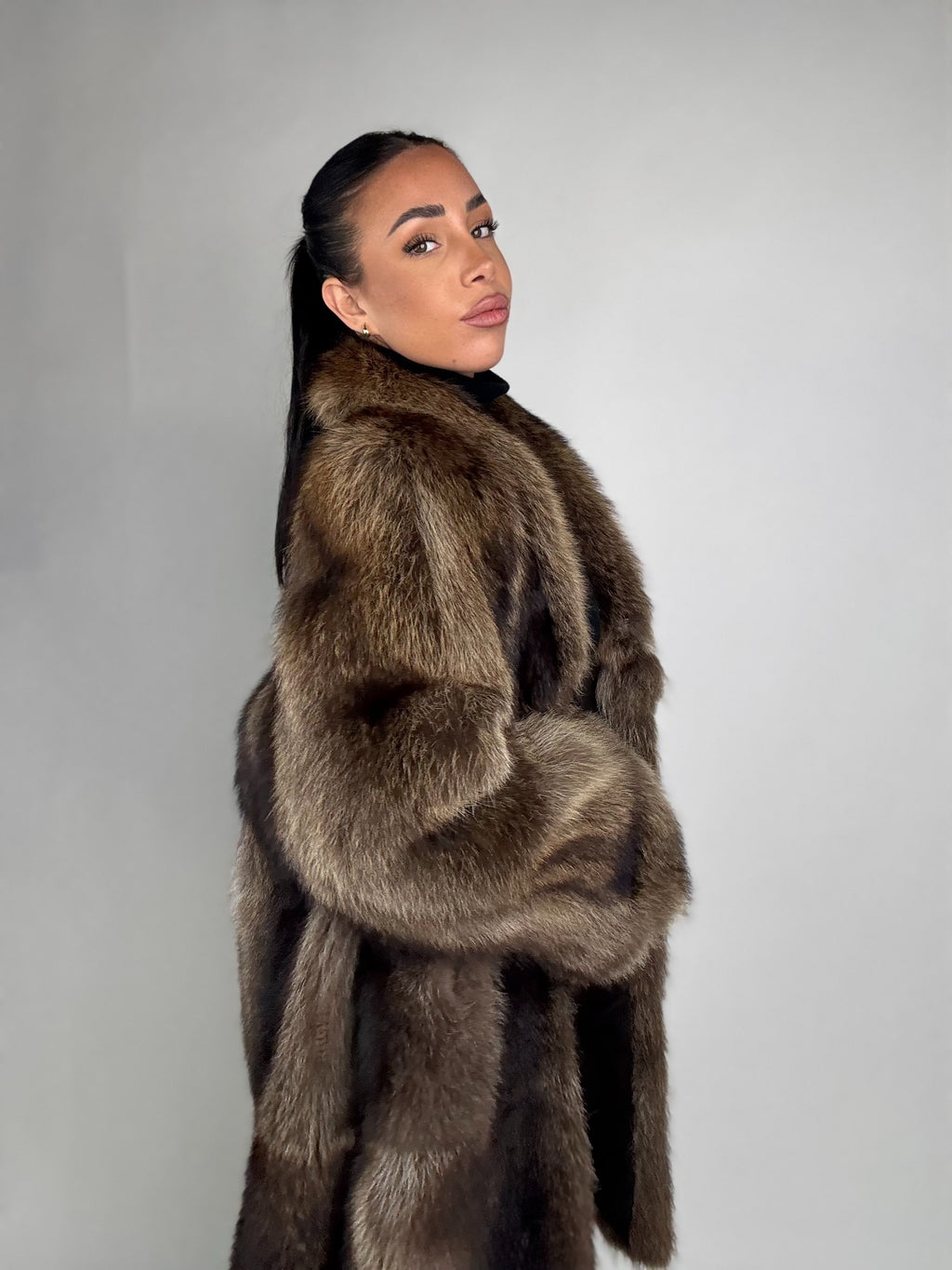 Cappotto in marmotta N396