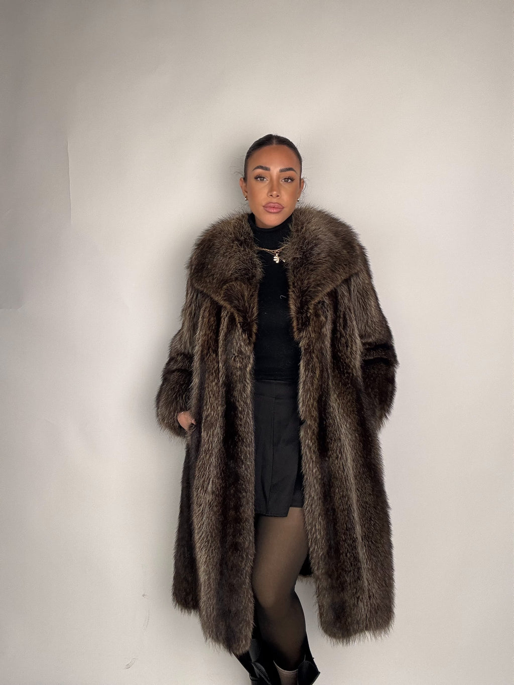 Cappotto in marmotta N397