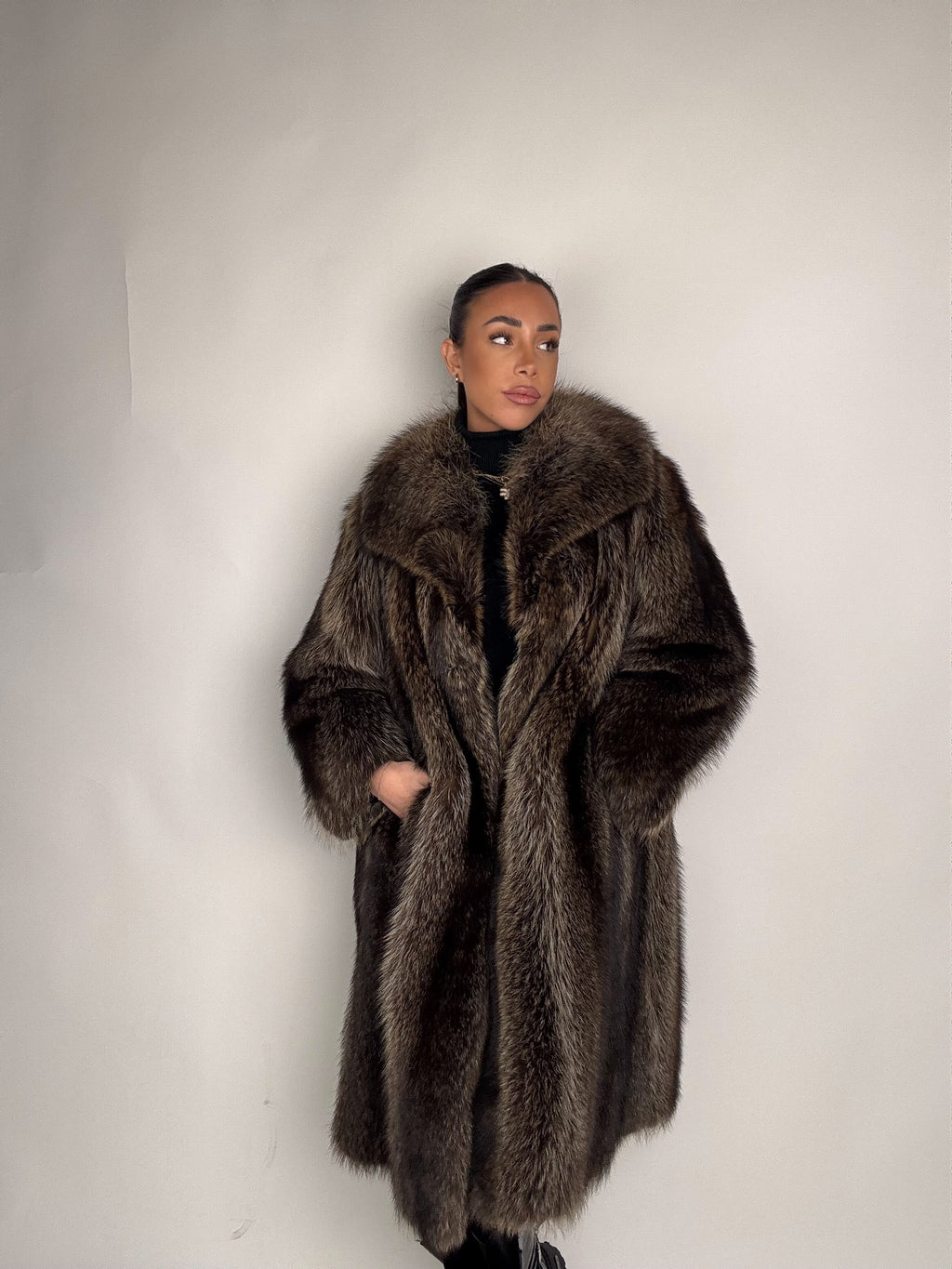 Cappotto in marmotta N397