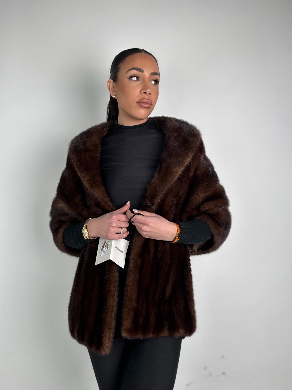 Mink Bomber Jacket