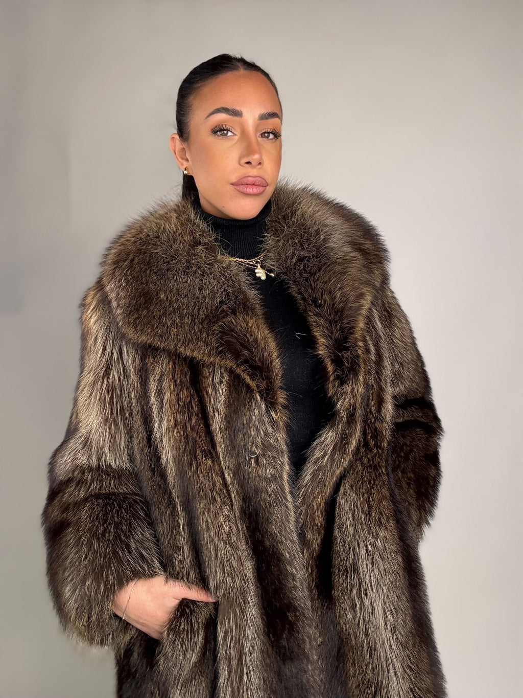 Cappotto in marmotta N397