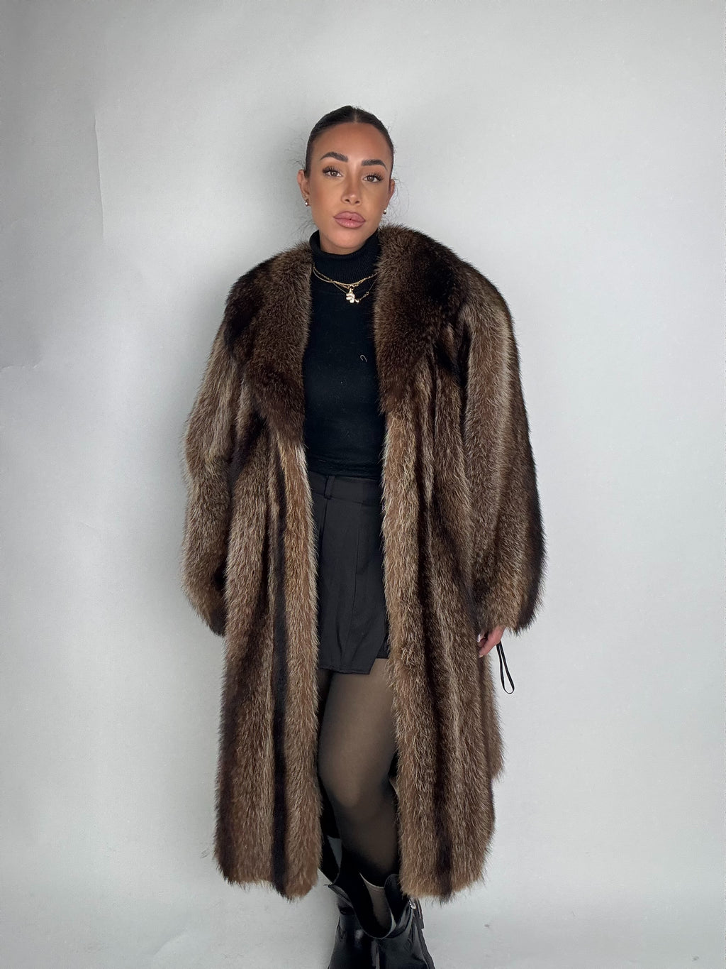 Cappotto in marmotta N398